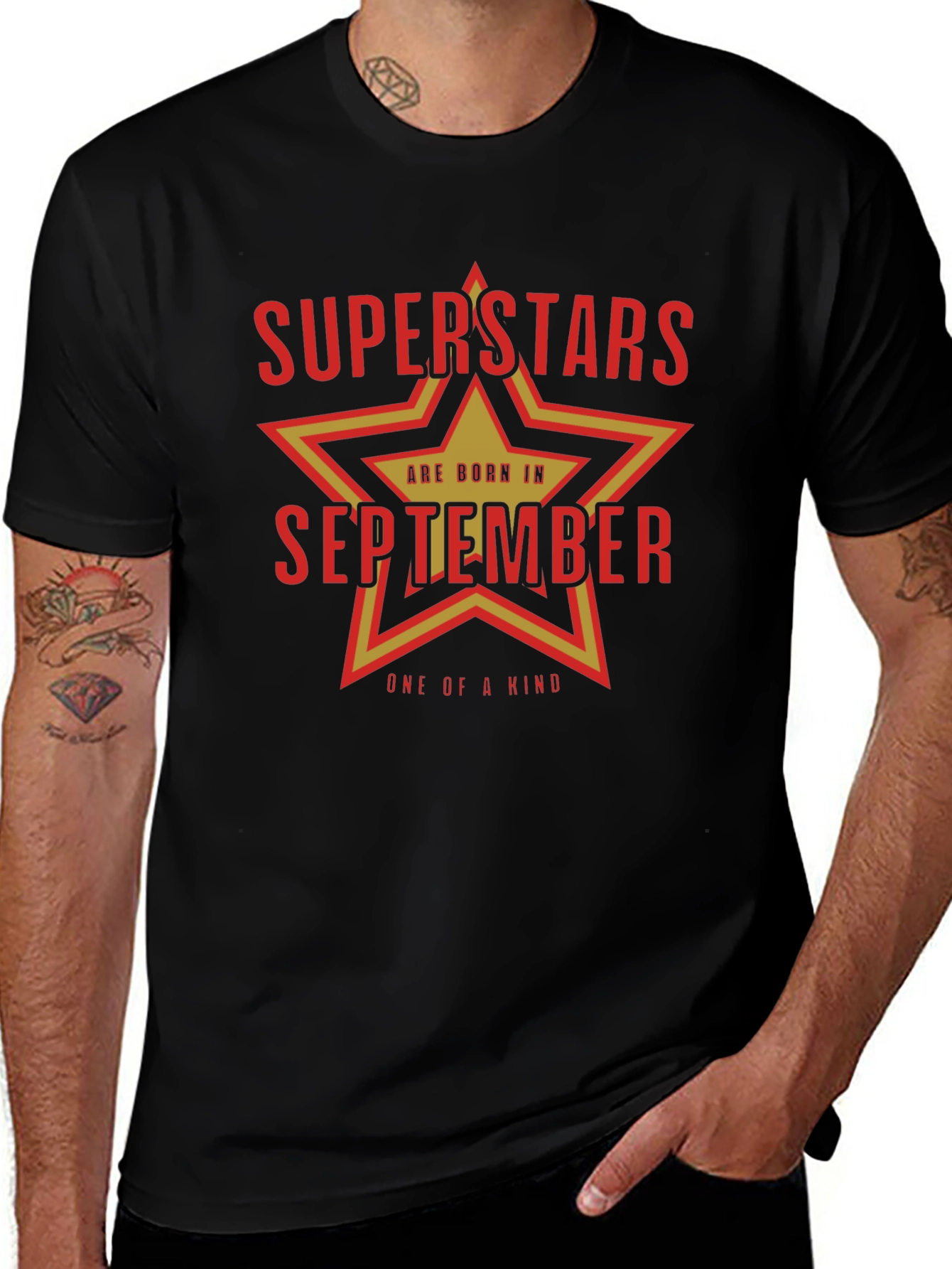 Superstars Are Born in September T-Shirt
