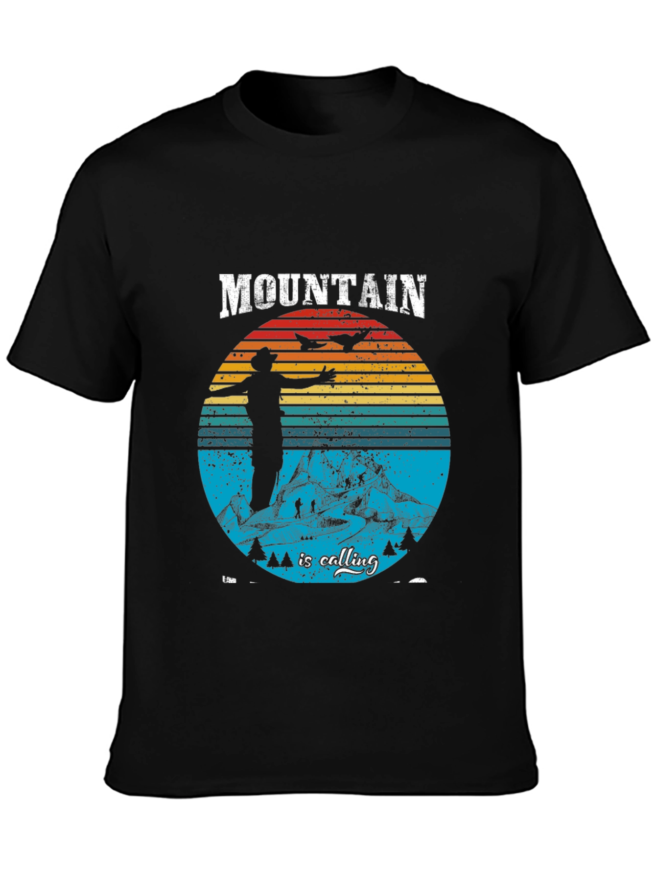 Mountain Calling Graphic Tee - Adventure Ready