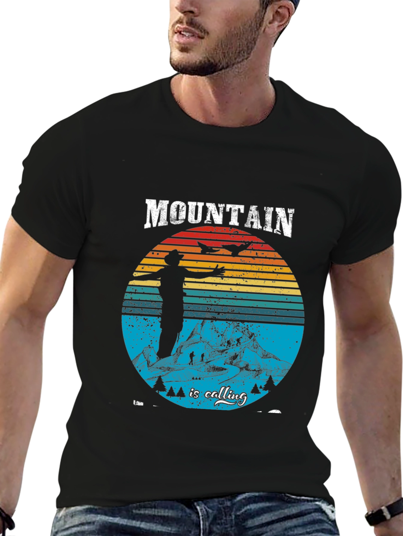 Mountain Calling Graphic Tee - Adventure Ready