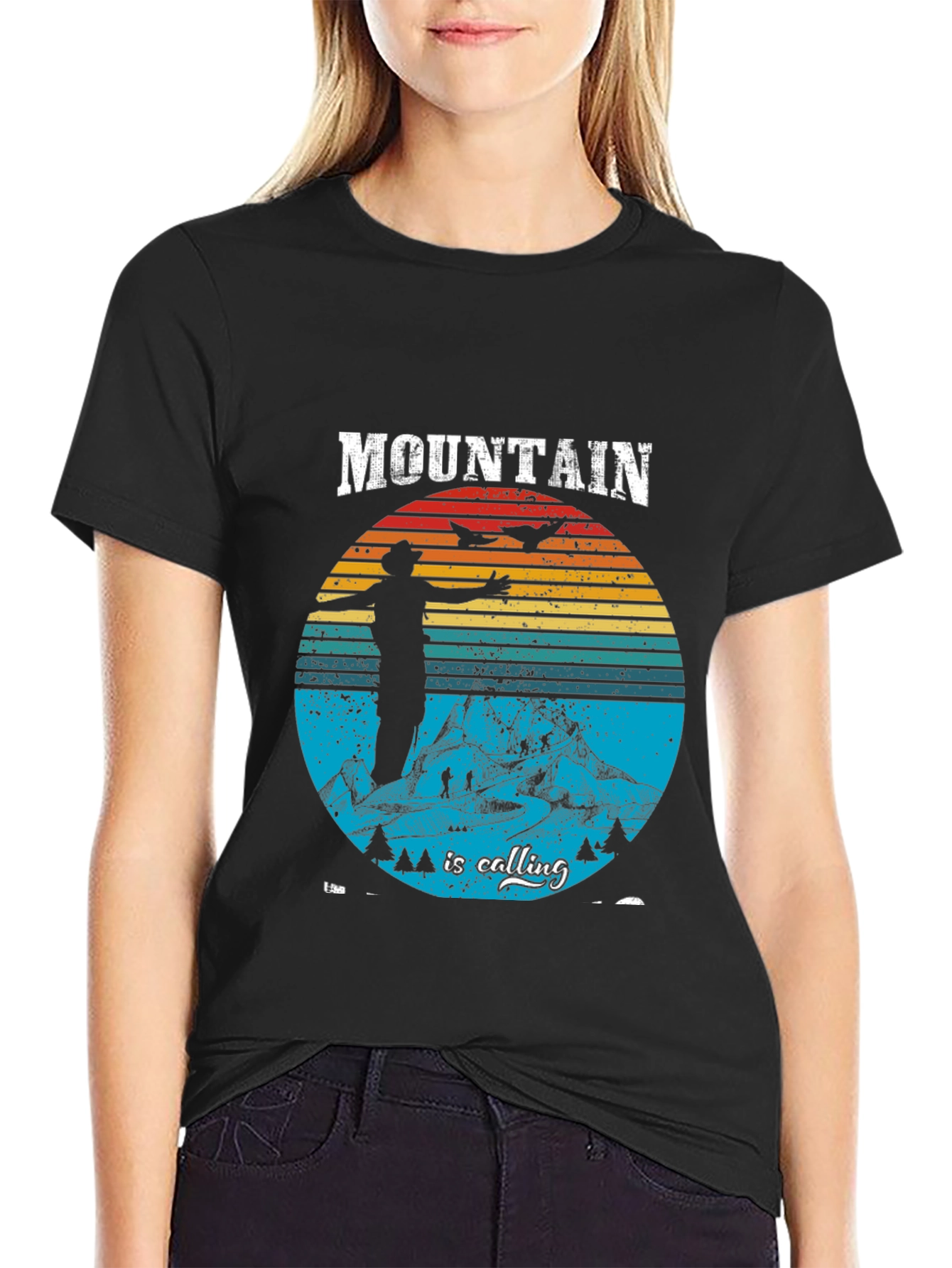 Mountain Calling Graphic Tee - Adventure Ready