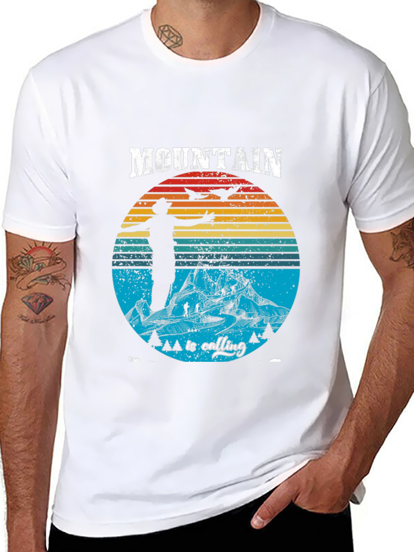 Mountain Calling Graphic Tee - Adventure Ready