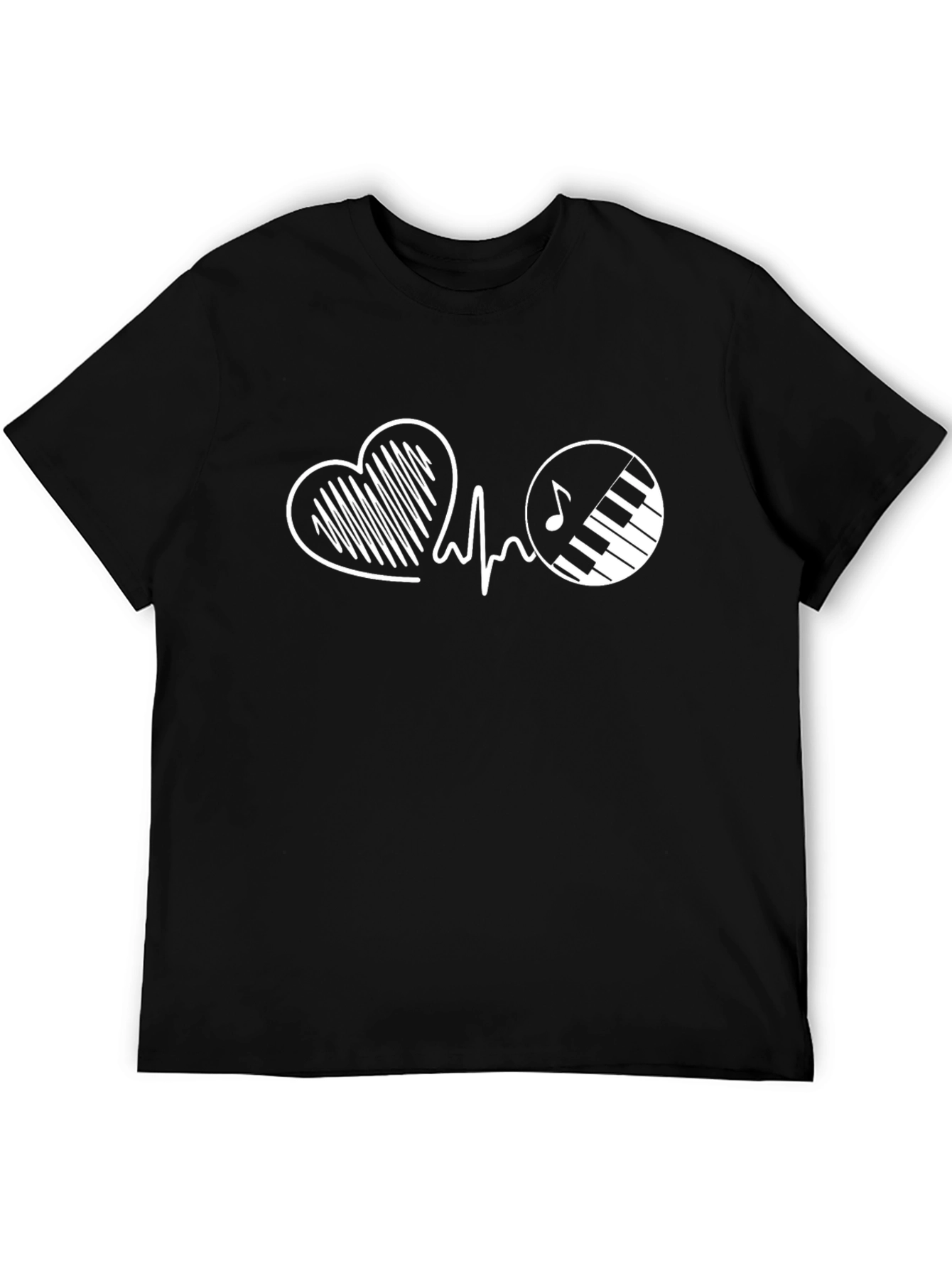 Music Heartbeat Graphic T-Shirt