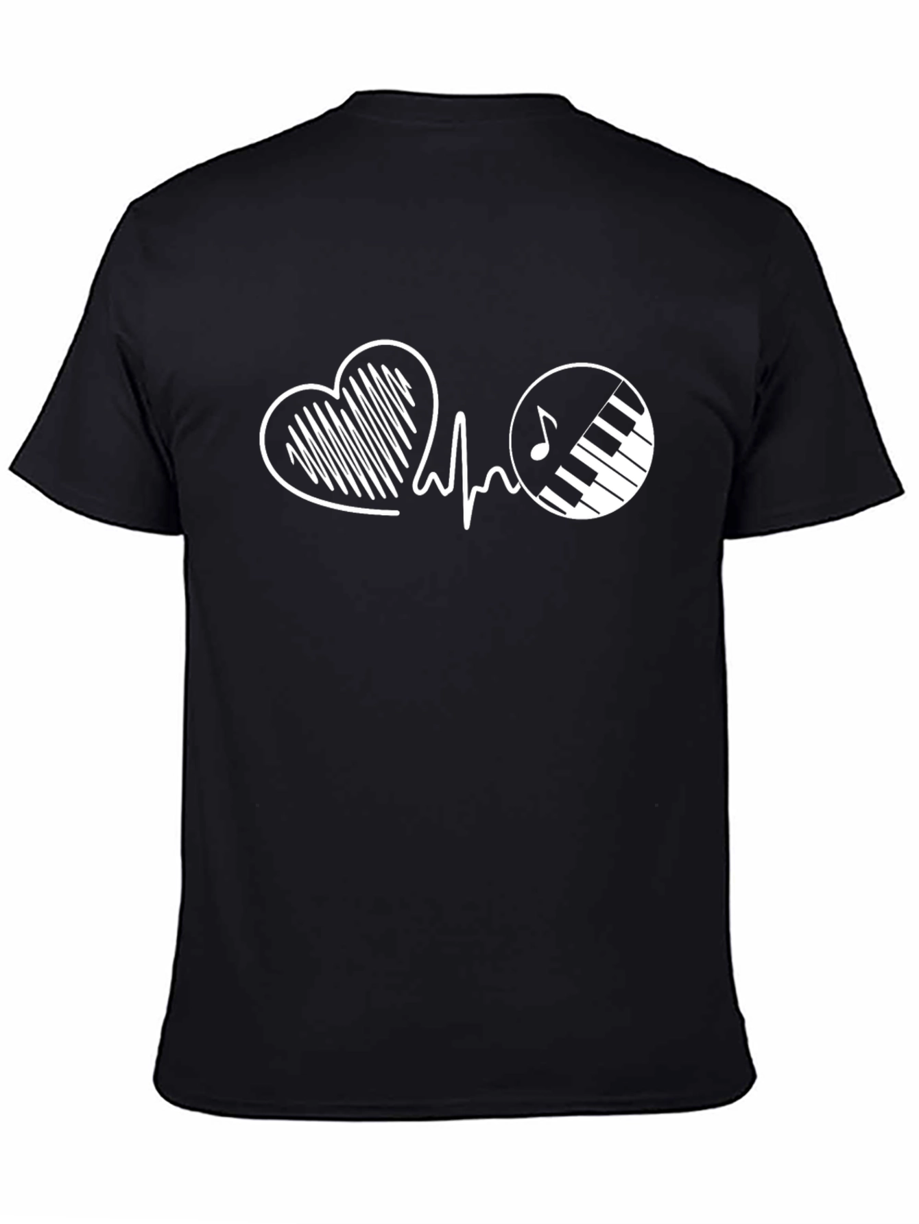 Music Heartbeat Graphic T-Shirt