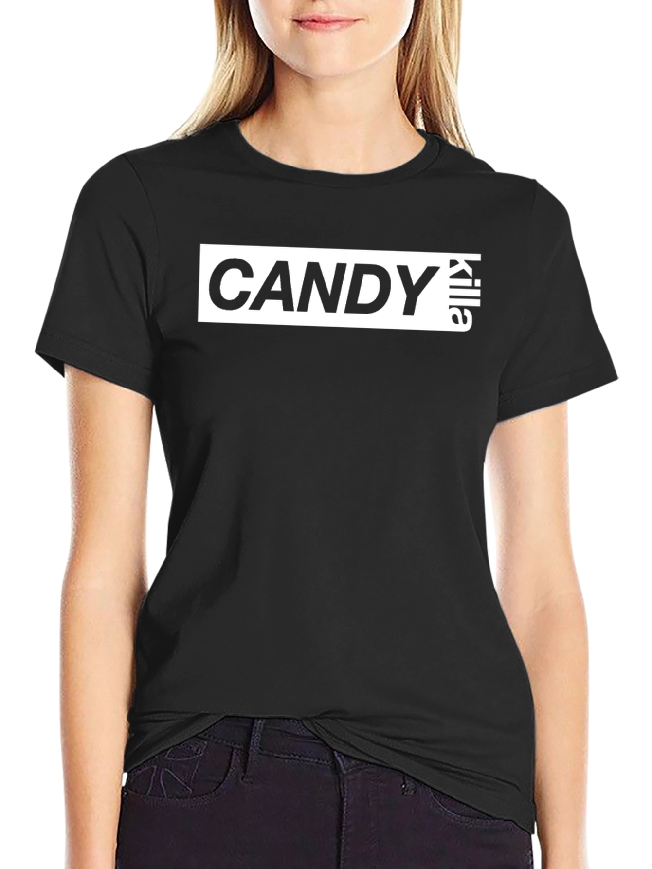 Candy Killa Graphic Tee - Stylish Black T-Shirt