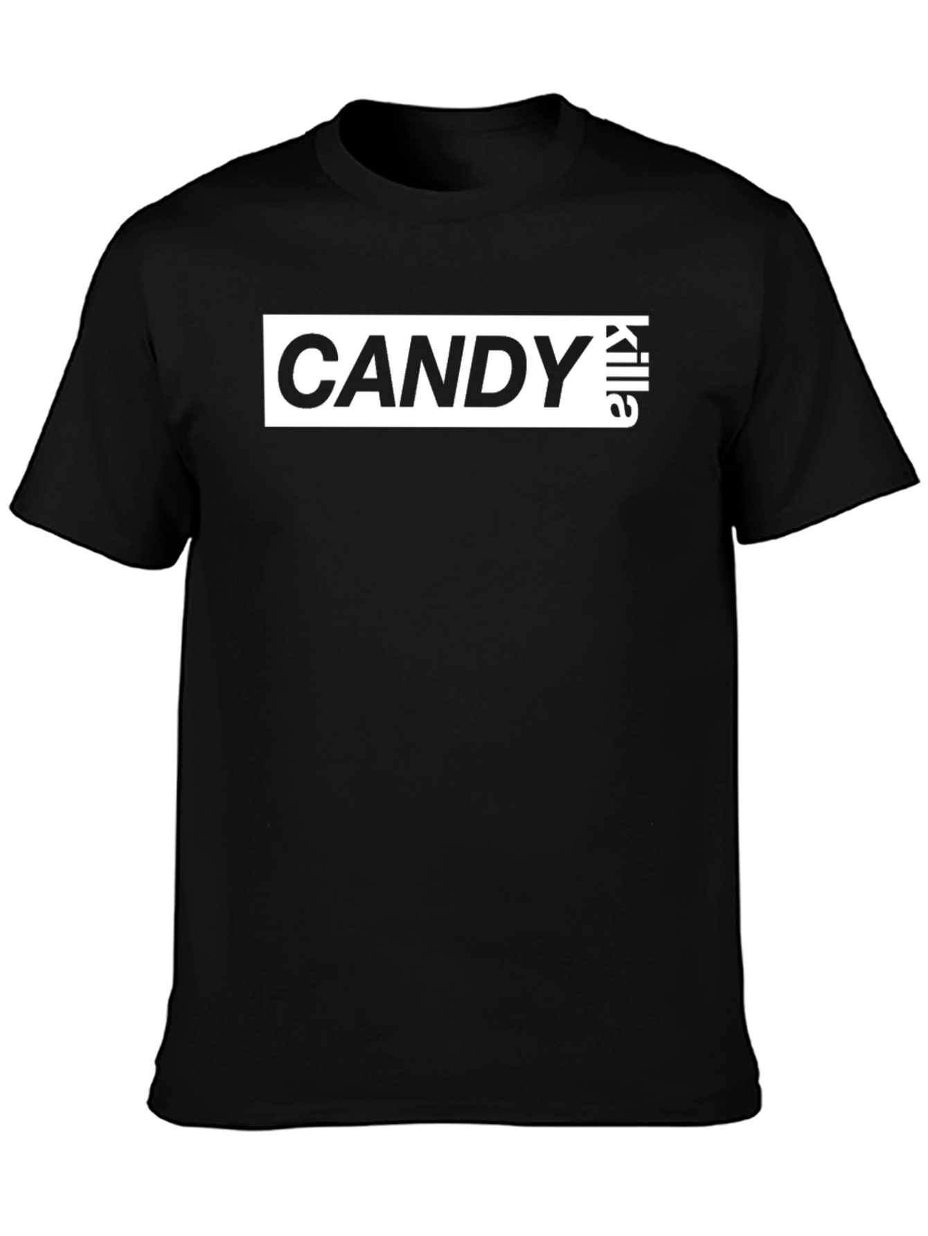 Candy Killa Graphic Tee - Stylish Black T-Shirt