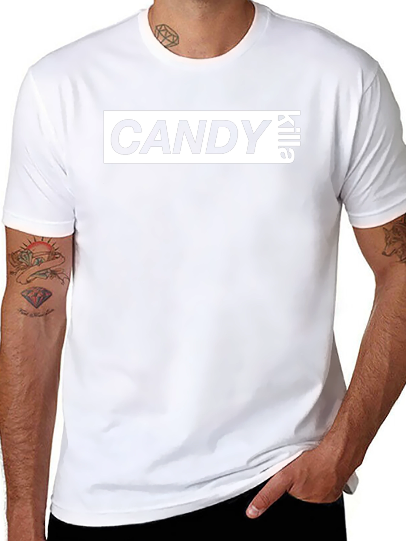 Candy Killa Graphic Tee - Stylish Black T-Shirt