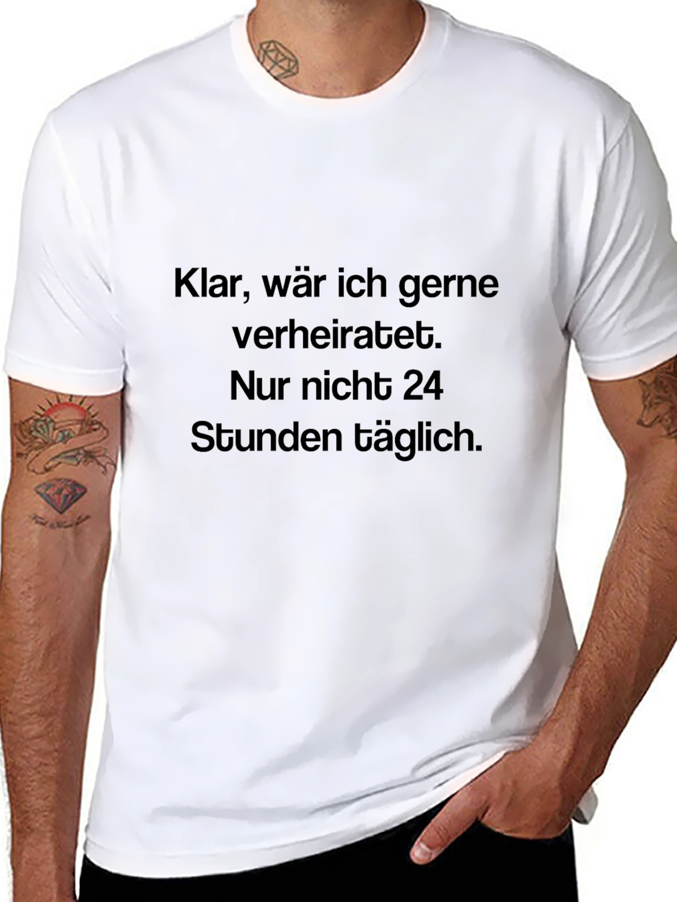 Humorous German Slogan T-Shirt