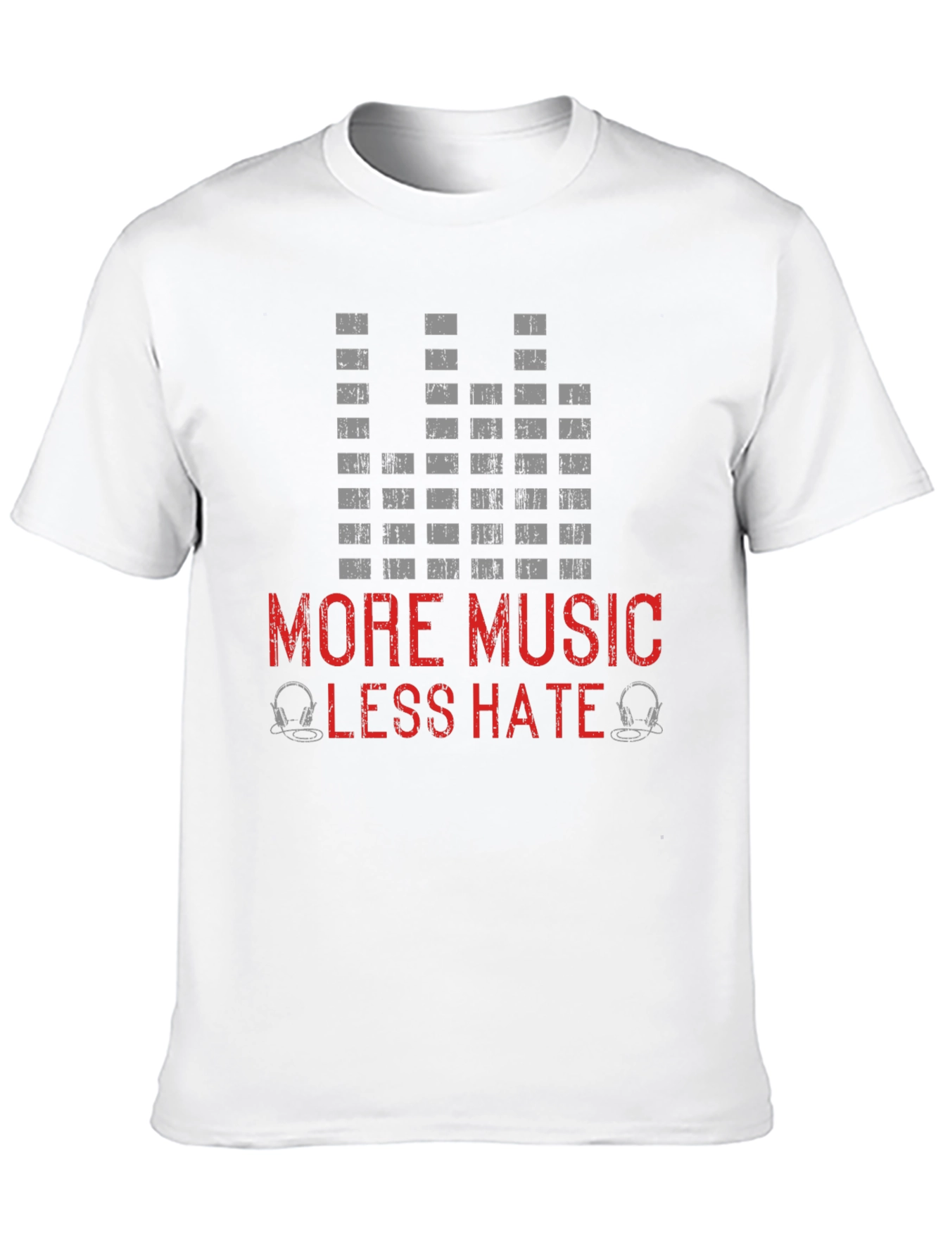 More Music Less Hate T-Shirt