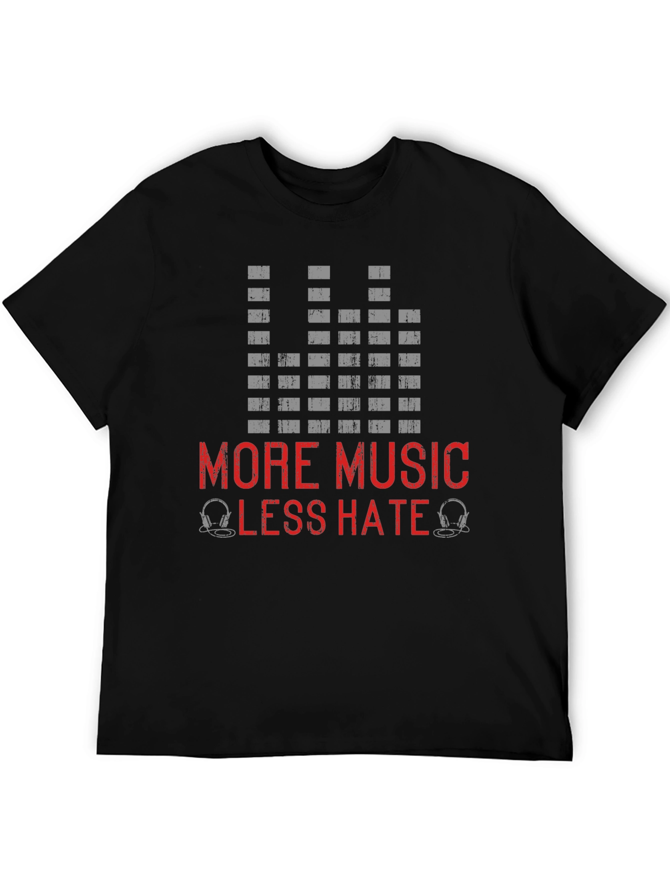More Music Less Hate T-Shirt