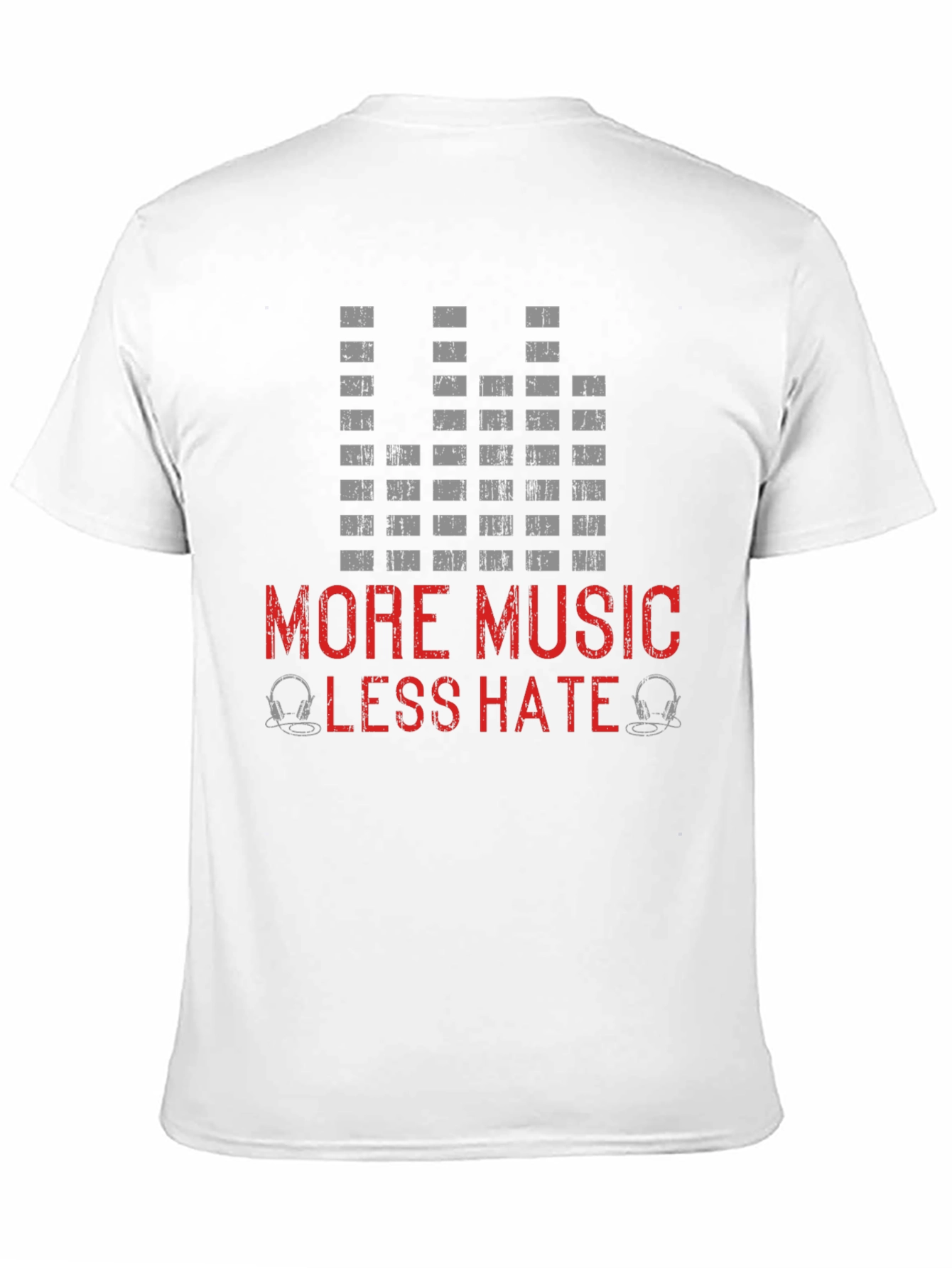 More Music Less Hate T-Shirt