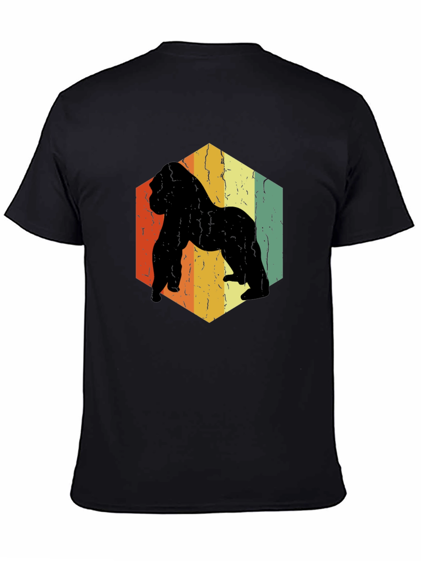 Retro Gorilla Graphic T-Shirt