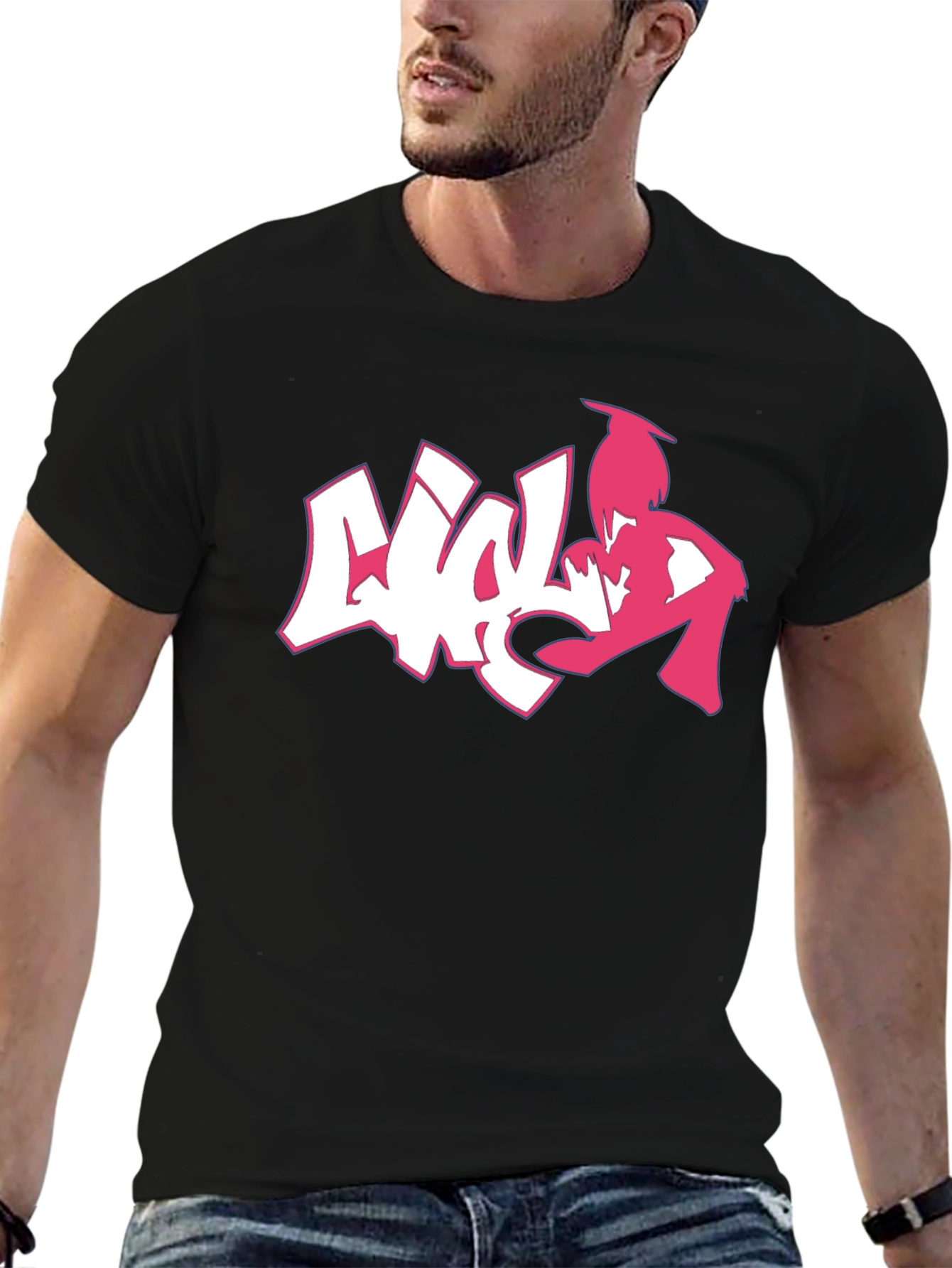 Graffiti Style Graphic T-Shirt