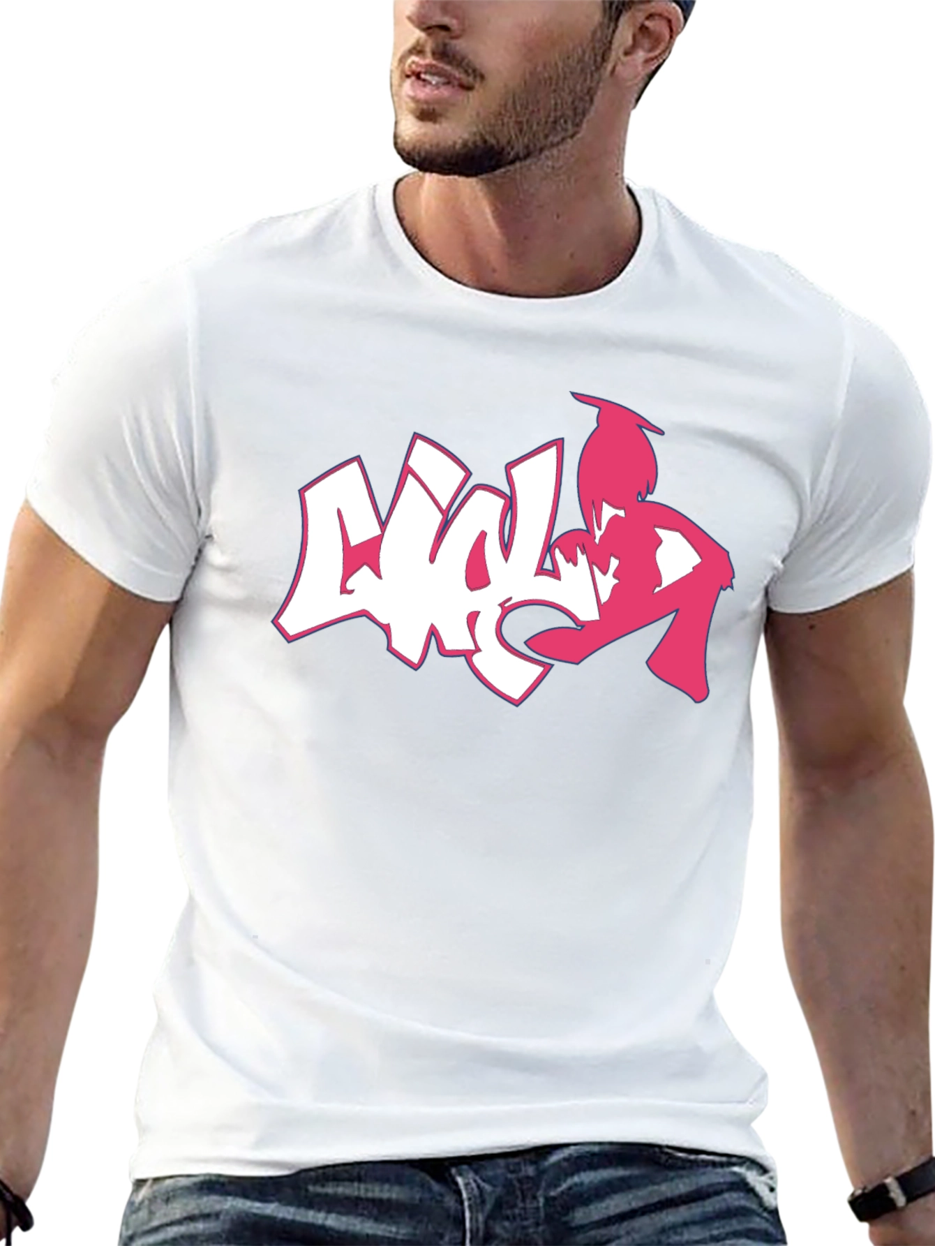Graffiti Style Graphic T-Shirt
