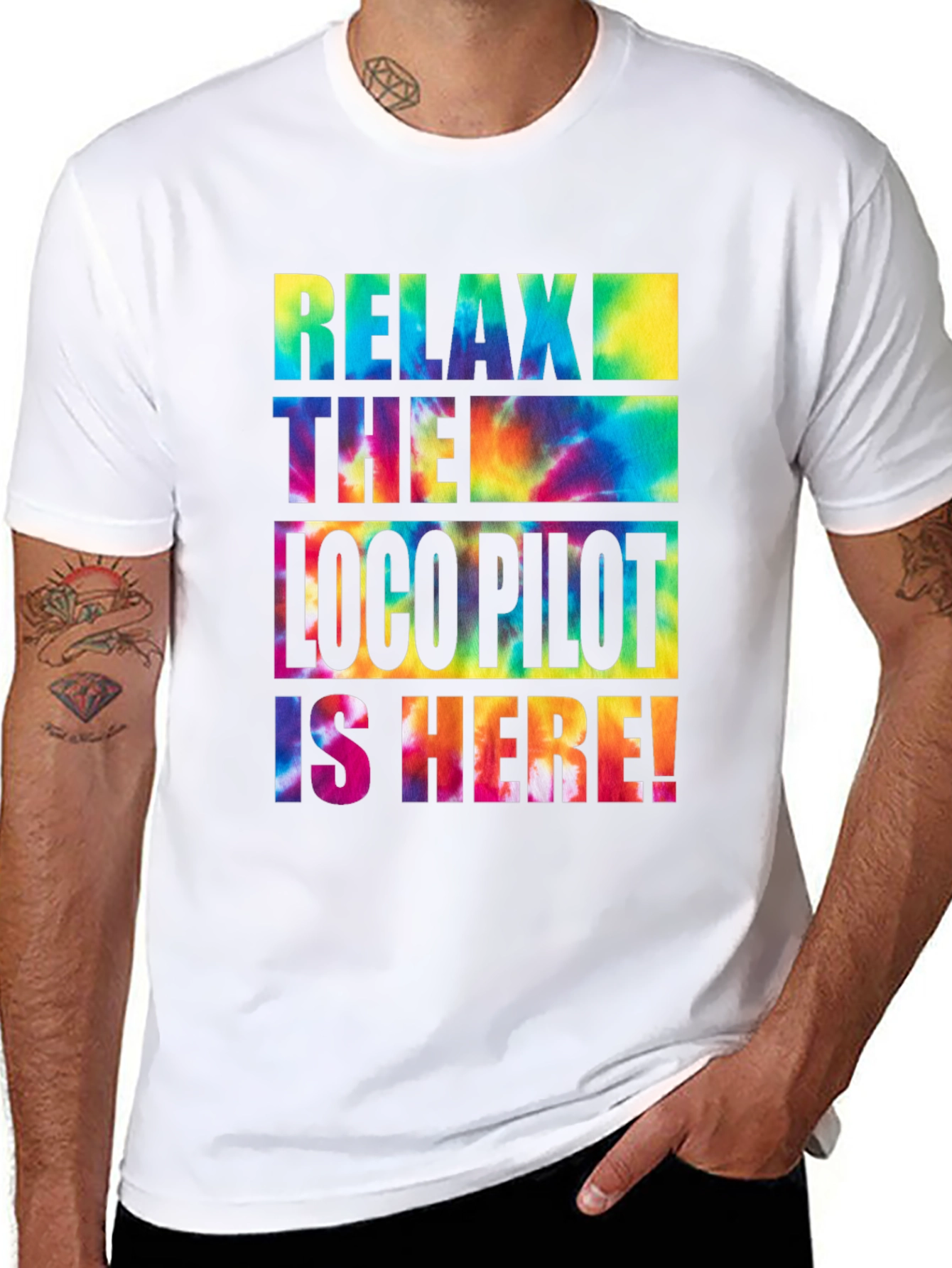Relax The Loco Pilot Is Here! T-Shirt