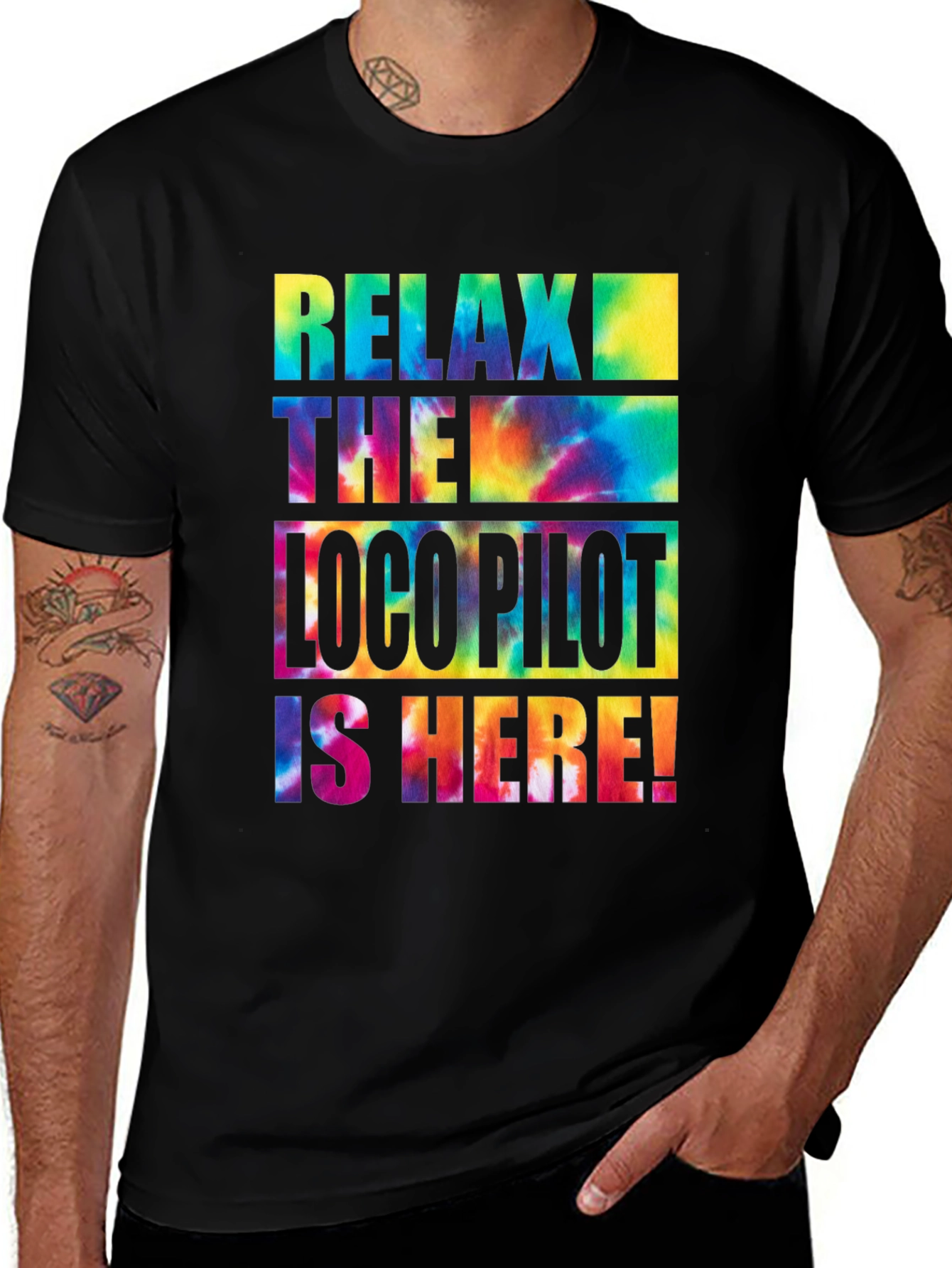 Relax The Loco Pilot Is Here! T-Shirt