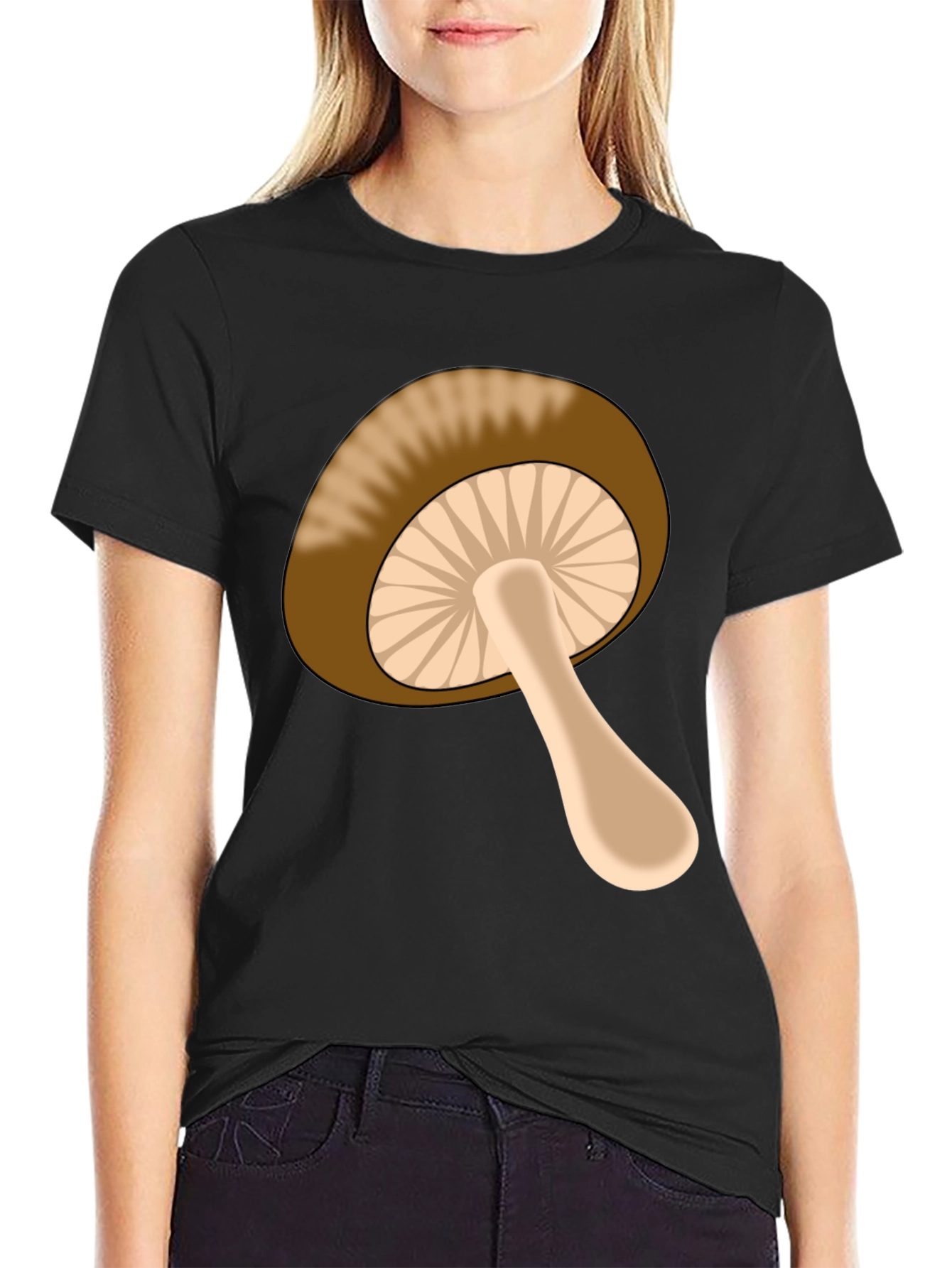 Mushroom Graphic Tee - Funky Casual Style