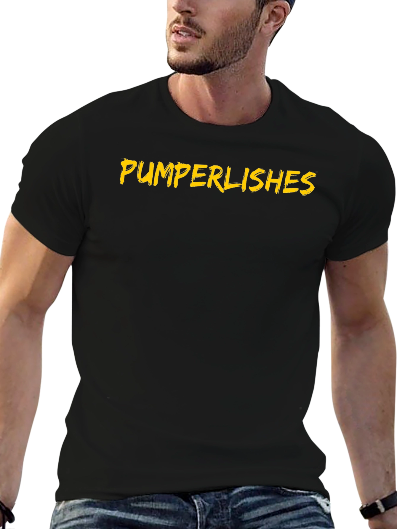Pumperlishes Black T-Shirt | Soft Cotton Blend