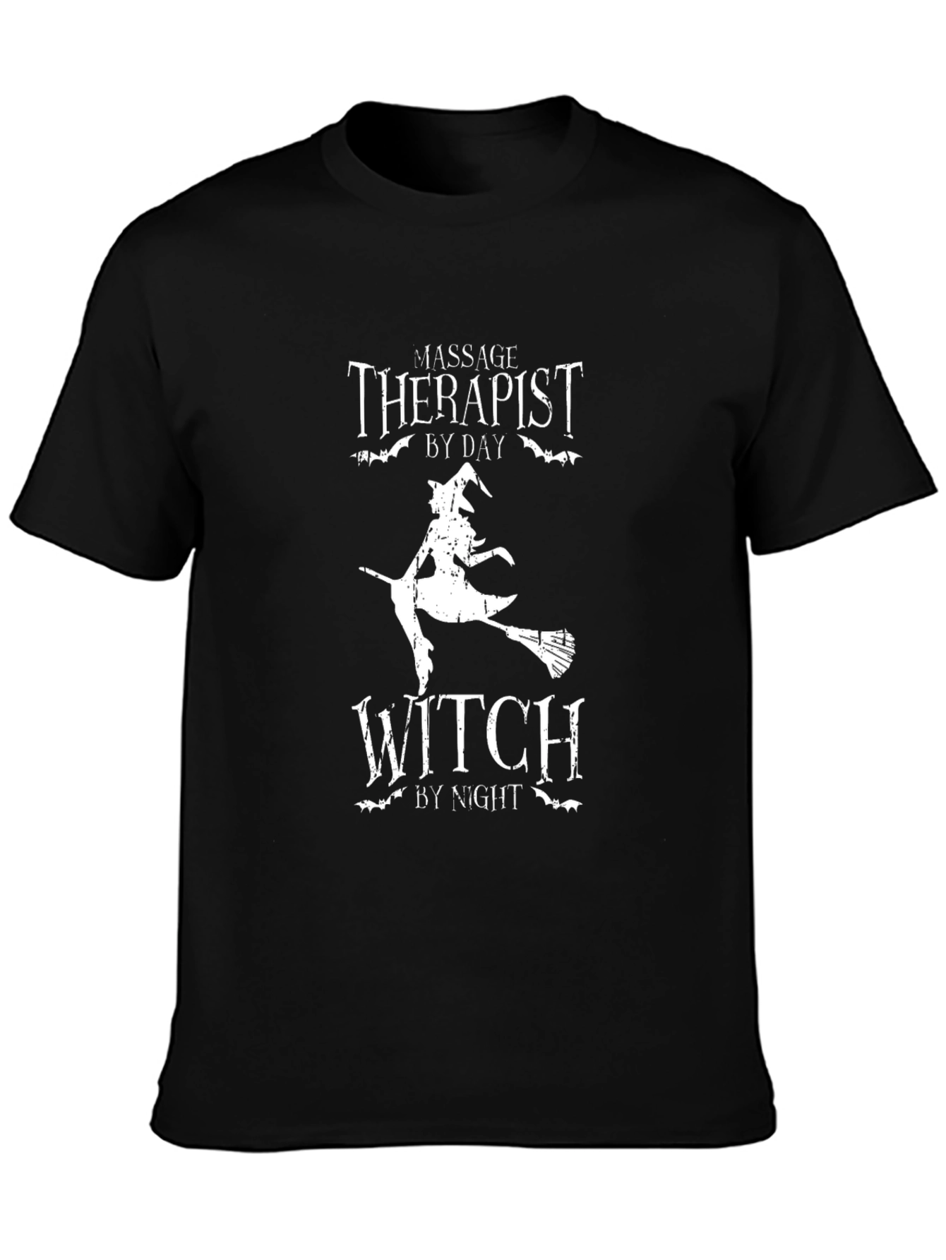 Massage Therapist Witch T-Shirt - Halloween Apparel