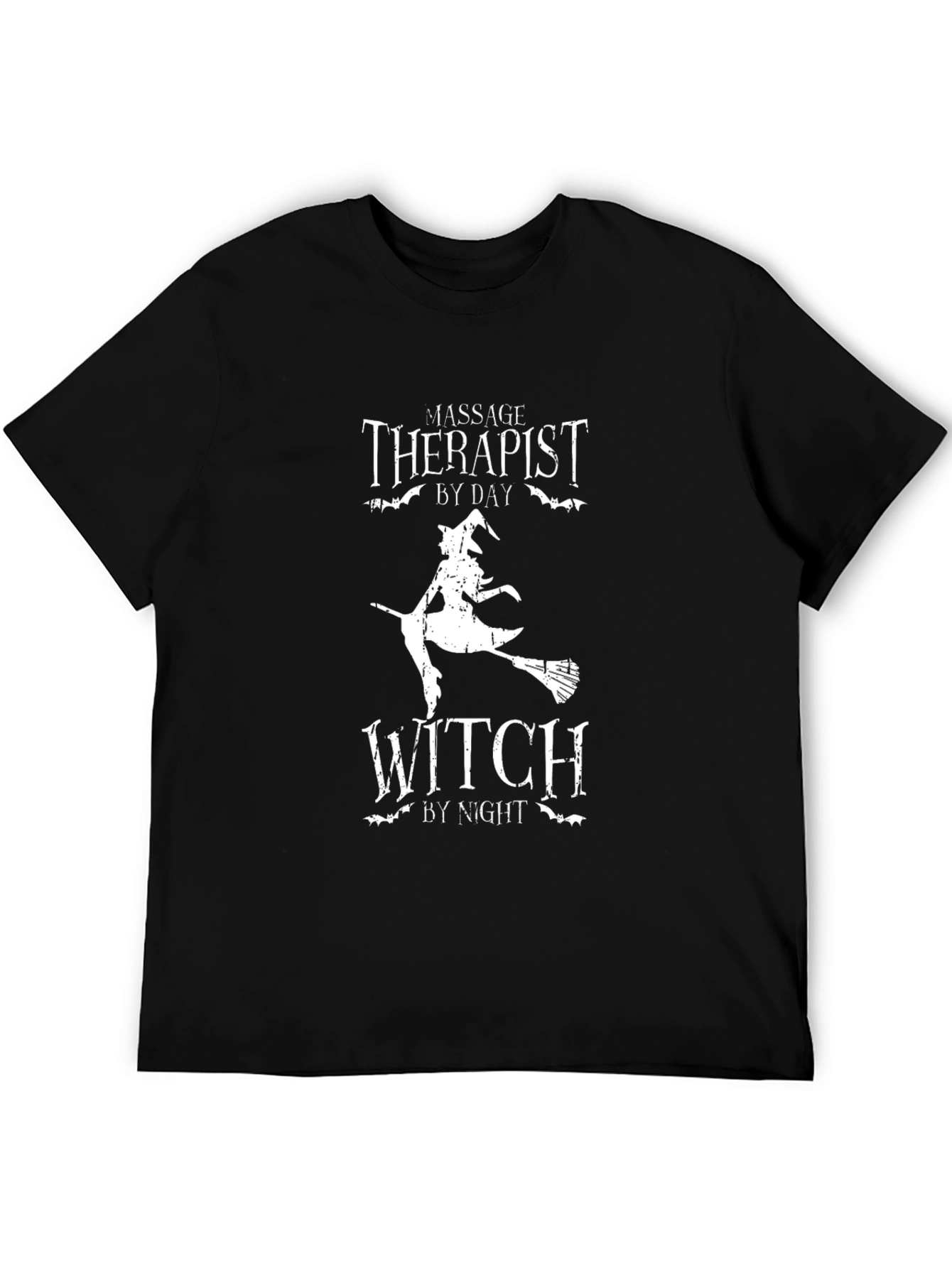 Massage Therapist Witch T-Shirt - Halloween Apparel