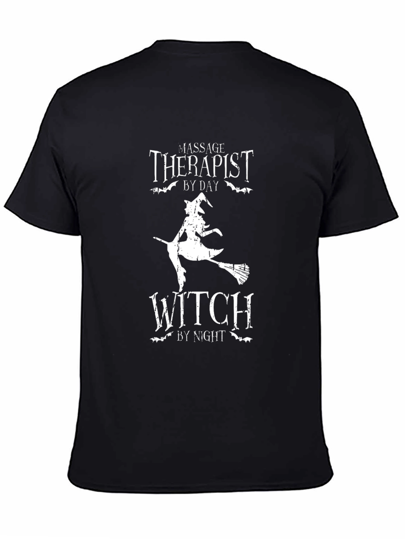 Massage Therapist Witch T-Shirt - Halloween Apparel