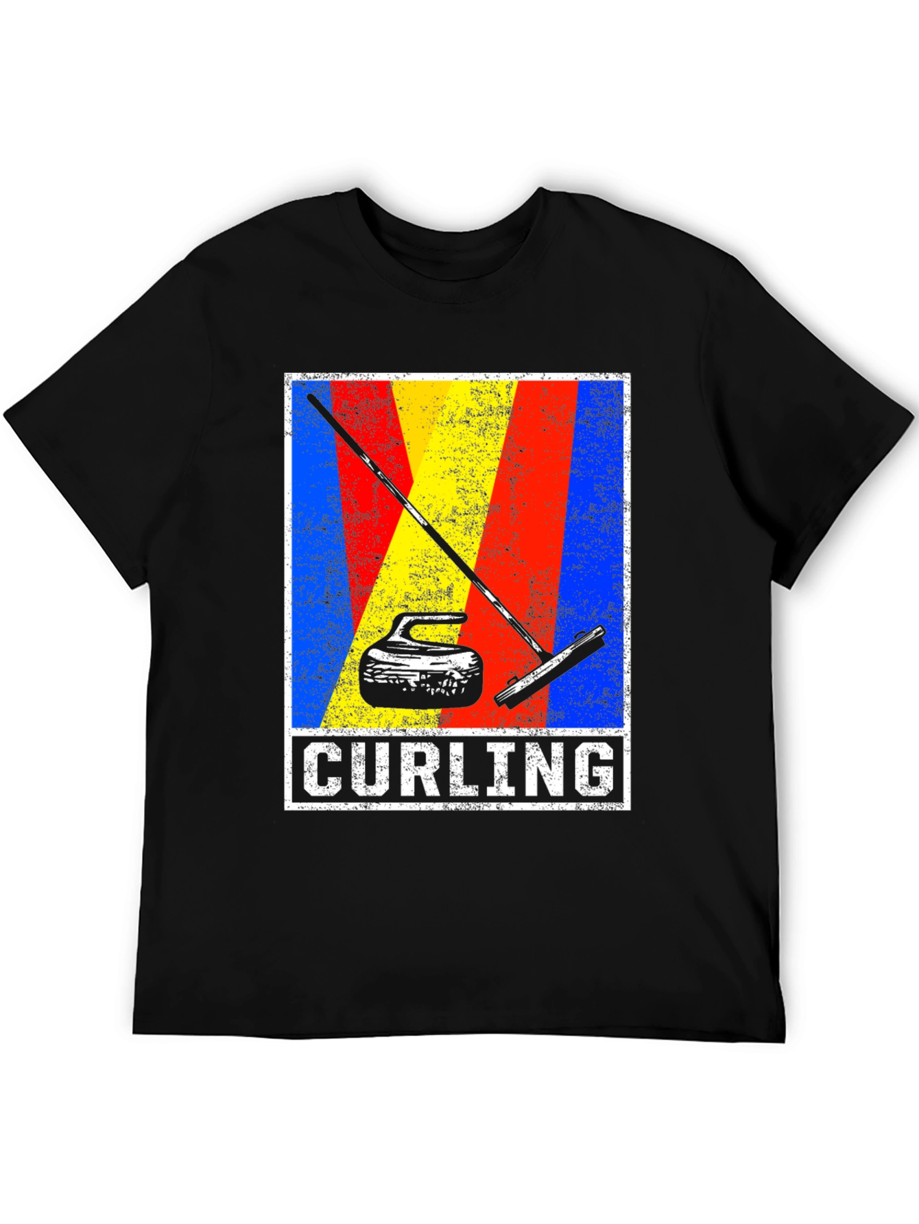 Curling Stone Graphic T-Shirt