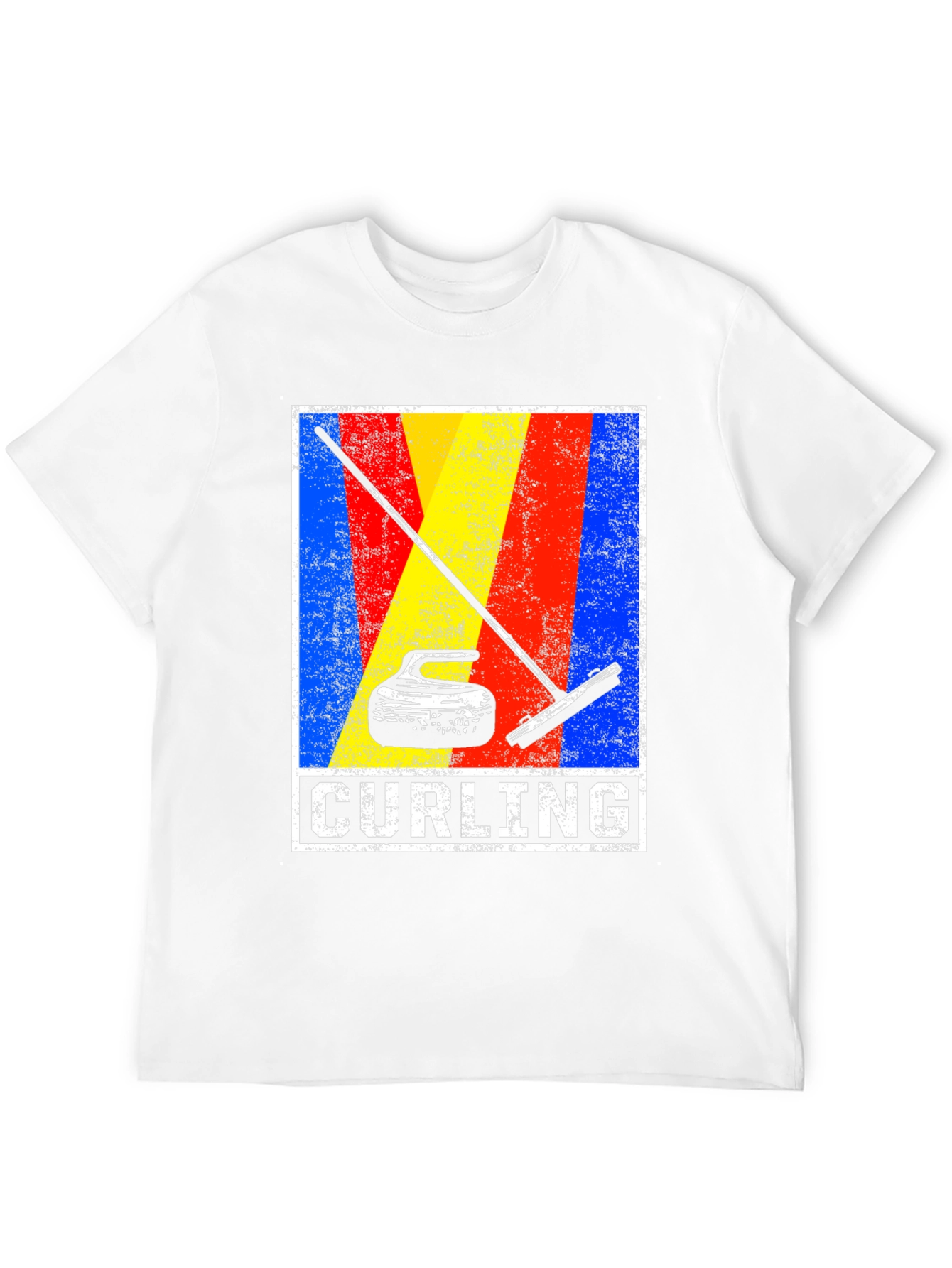Curling Stone Graphic T-Shirt