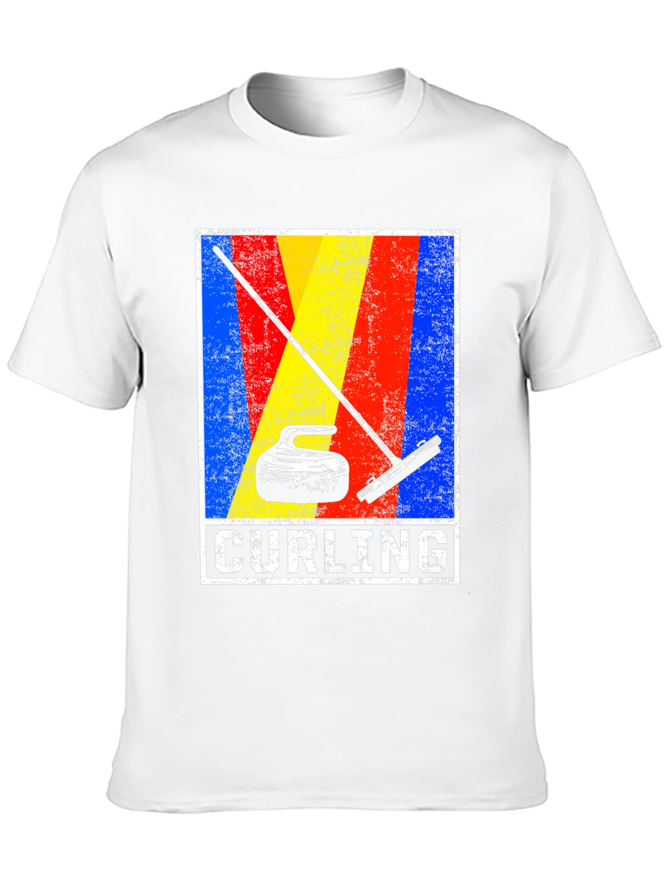 Curling Stone Graphic T-Shirt