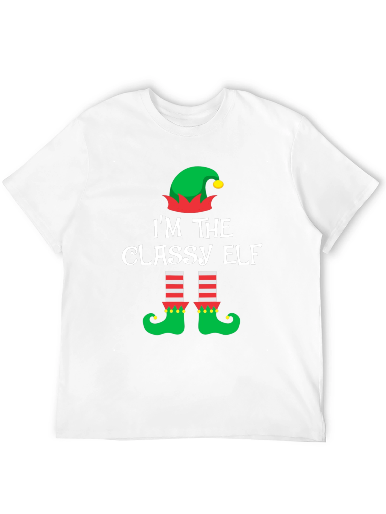 Classy Elf Christmas T-Shirt