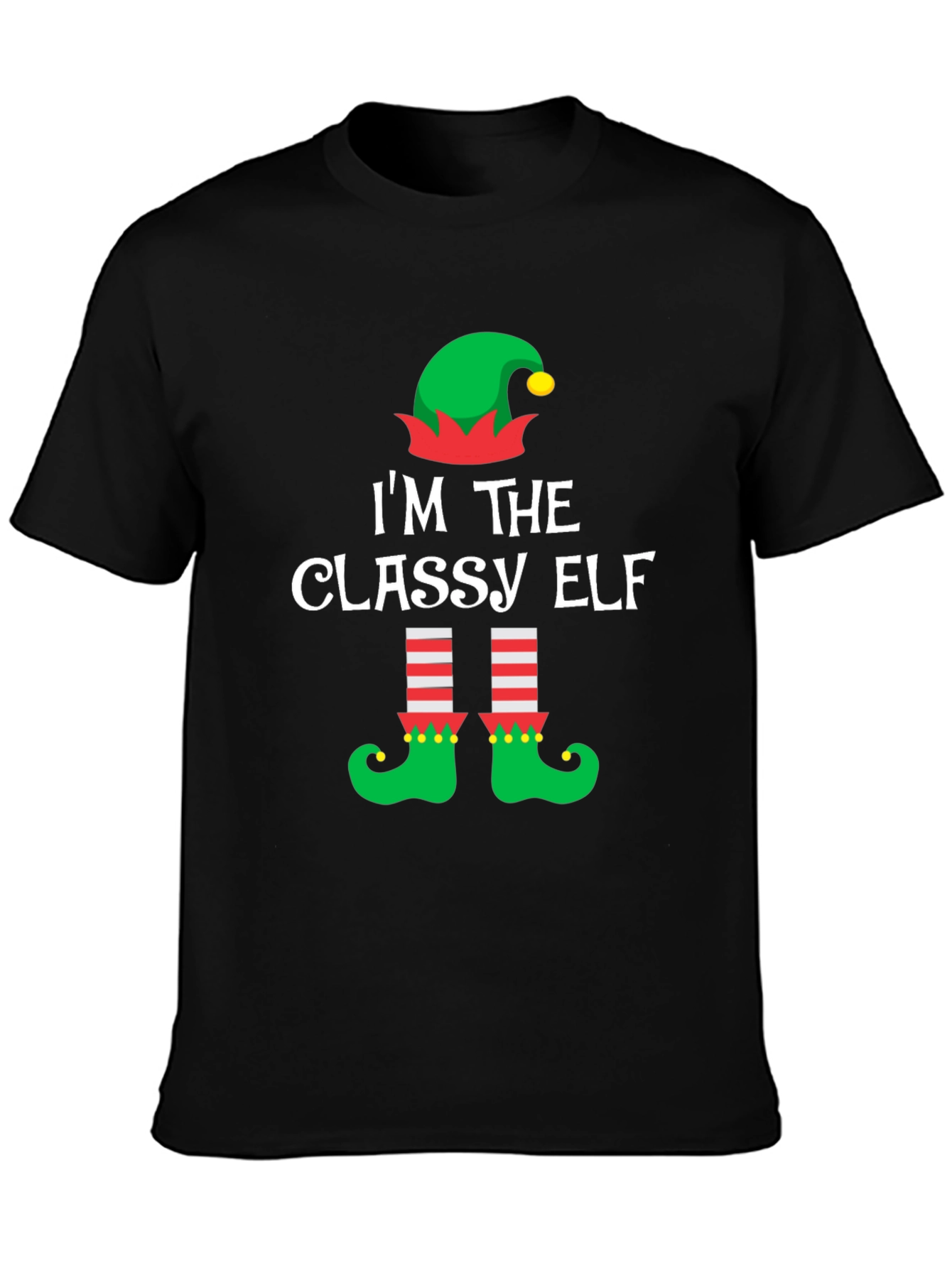 Classy Elf Christmas T-Shirt