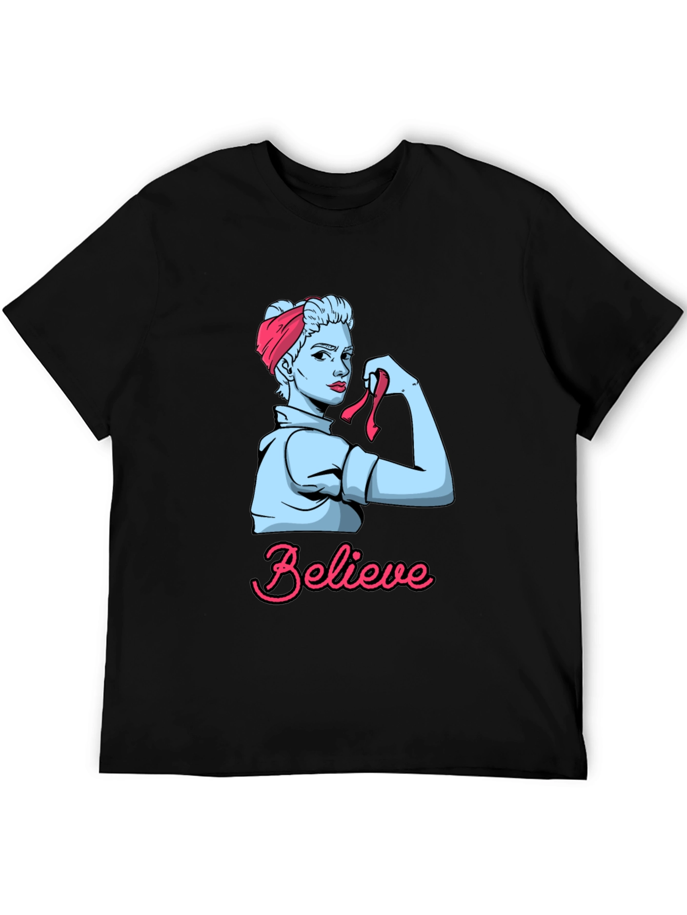 Believe Rosie the Riveter Graphic T-Shirt