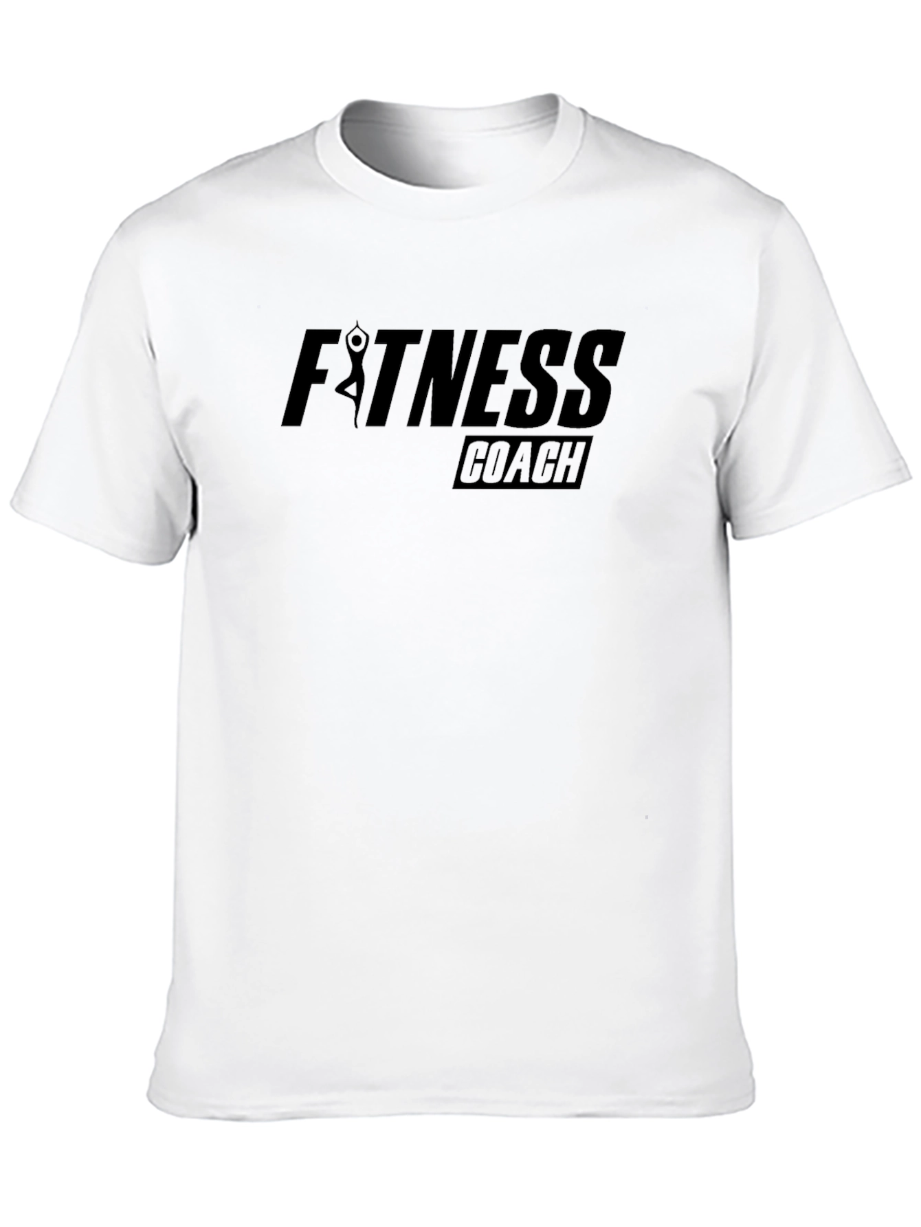 Fitness Coach Black T-Shirt