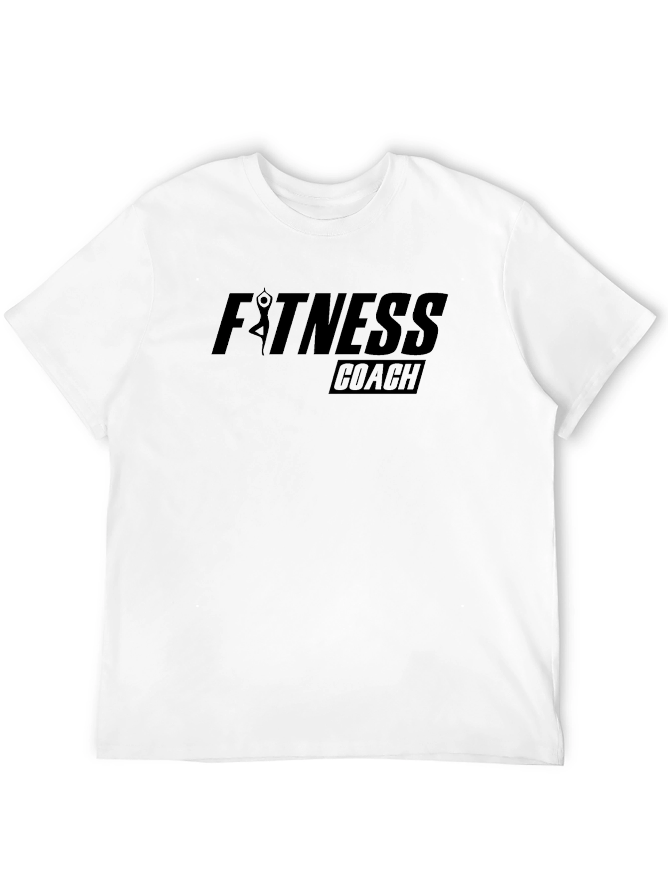 Fitness Coach Black T-Shirt