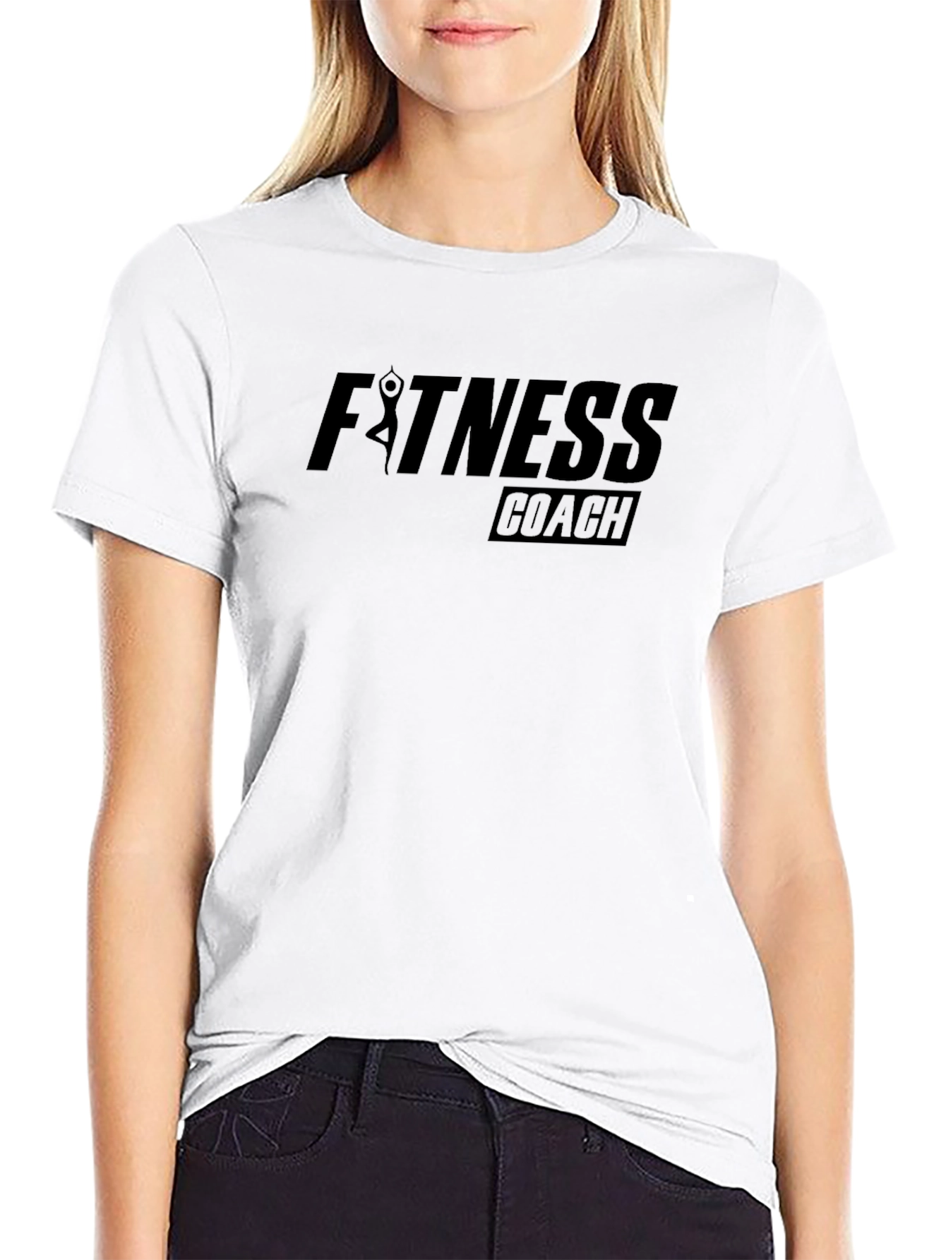 Fitness Coach Black T-Shirt