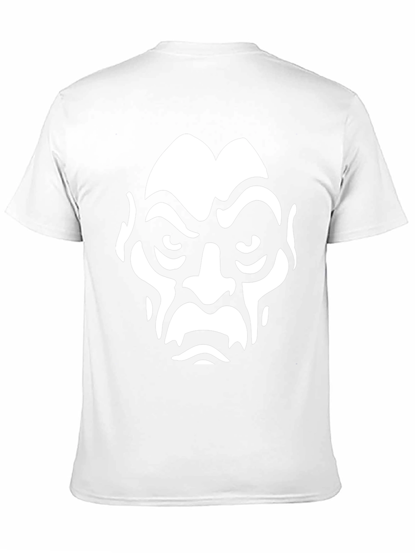 Monster Face Black T-Shirt Graphic Tee