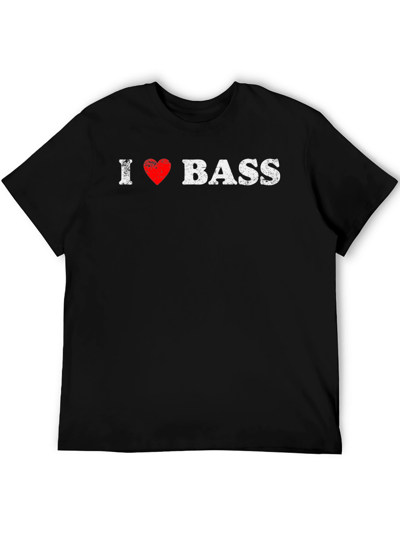 I Love Bass T-Shirt - Music Lover Tee