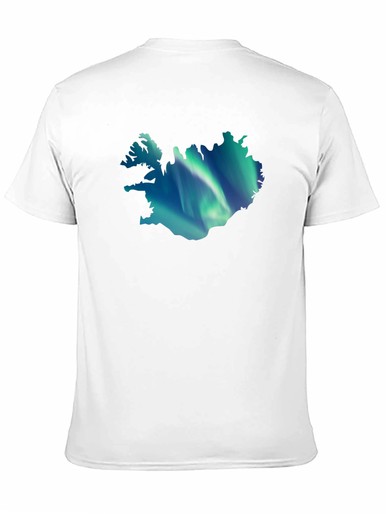 Iceland Aurora Graphic Tee - Mens Black T-Shirt