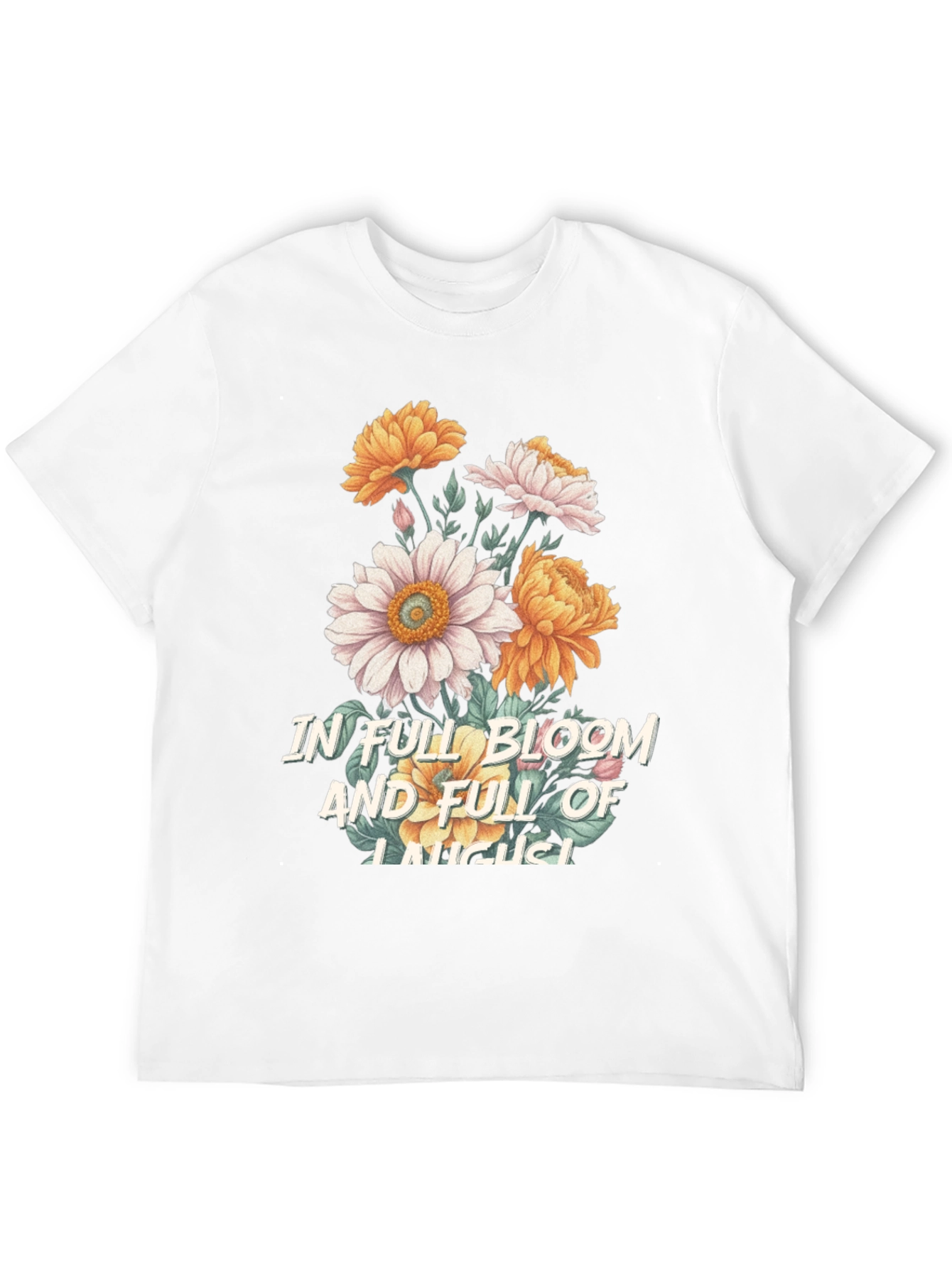 Floral In Full Bloom Graphic Tee