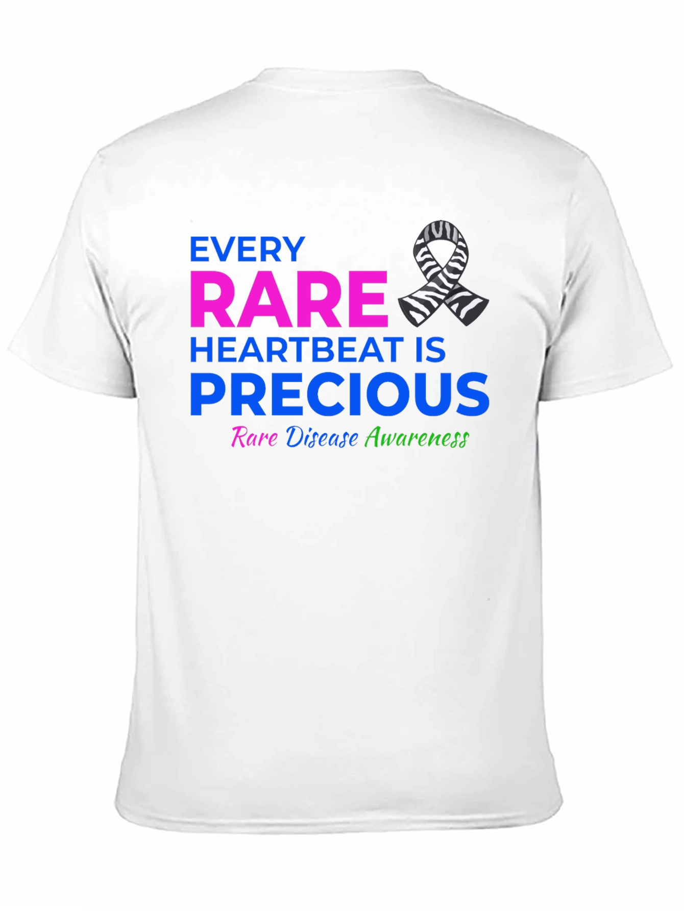 Rare Disease Awareness T-Shirt - Every Heartbeat is Precious