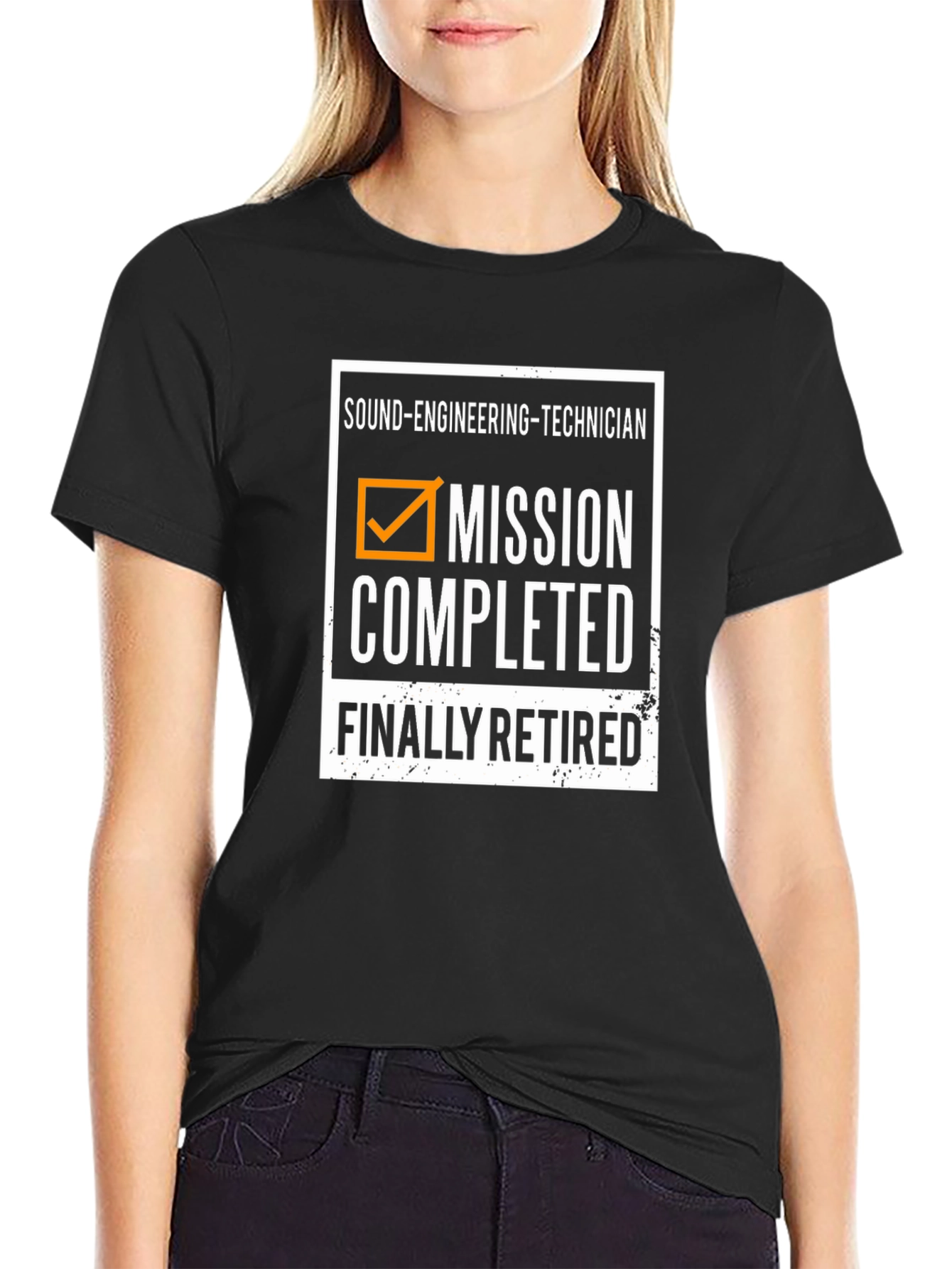 Sound Engineer Retired Mission Completed T-Shirt