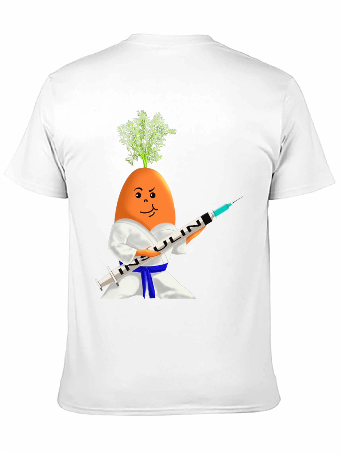 Insulin Carrot Martial Arts T-Shirt