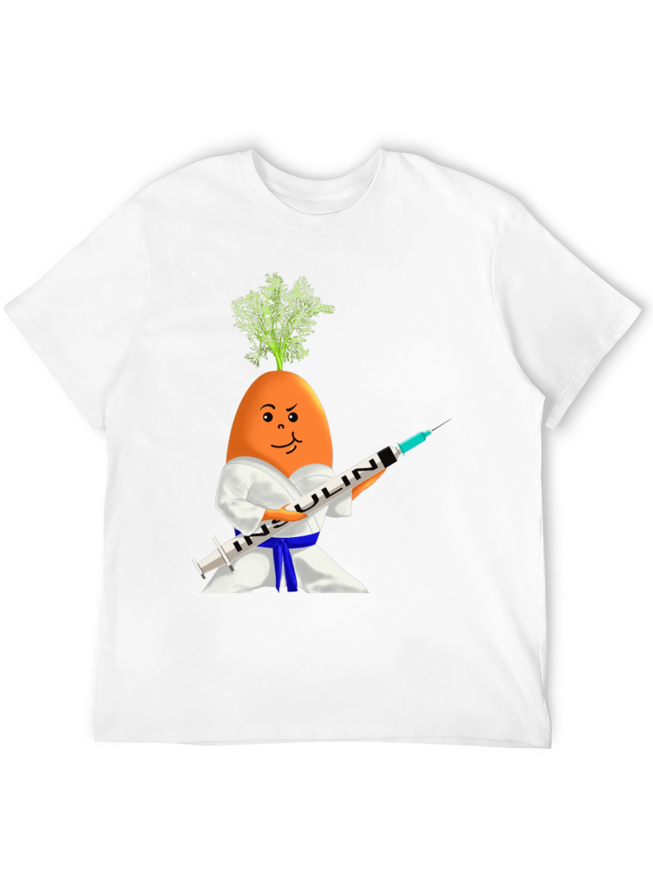 Insulin Carrot Martial Arts T-Shirt