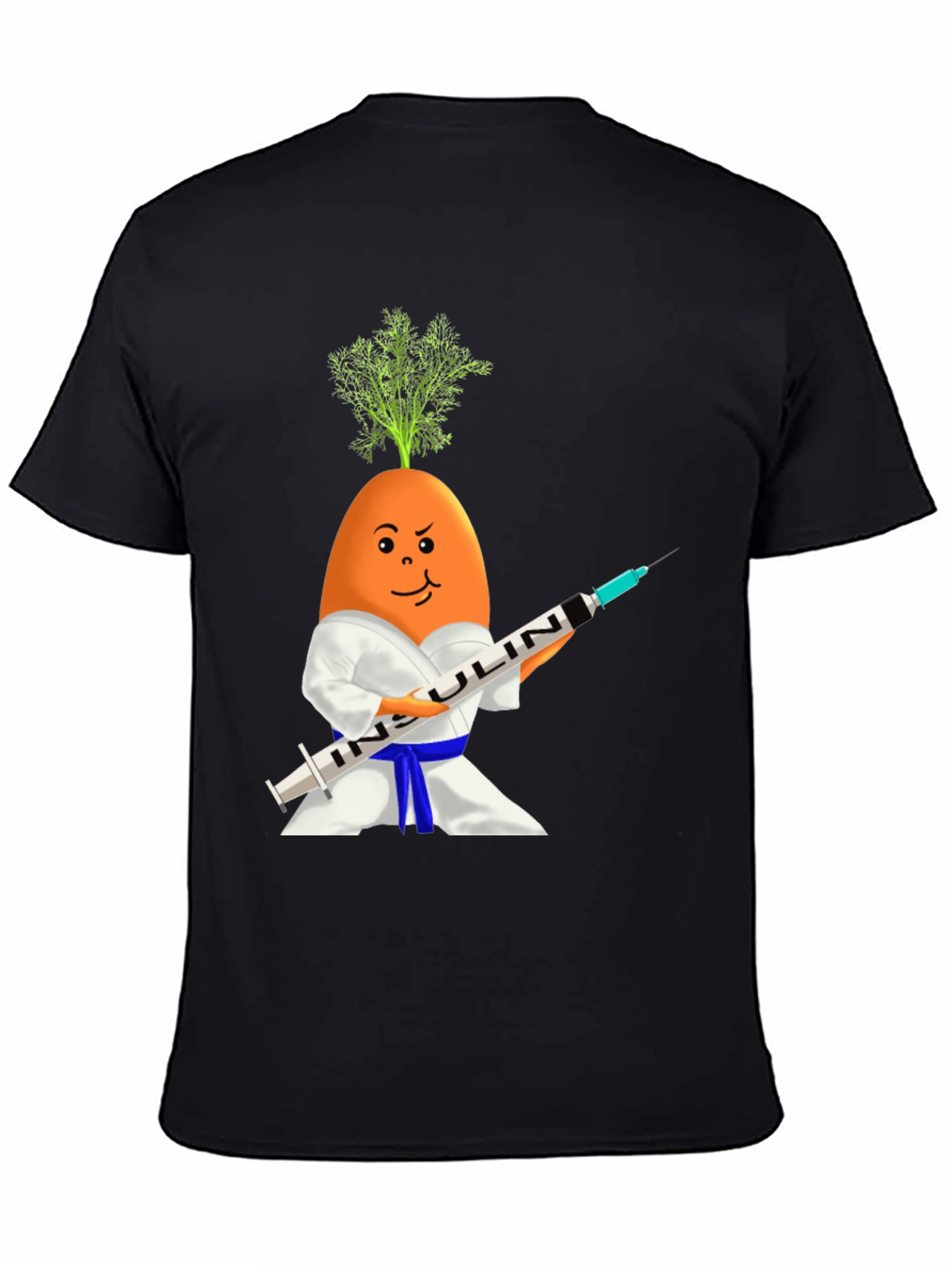 Insulin Carrot Martial Arts T-Shirt