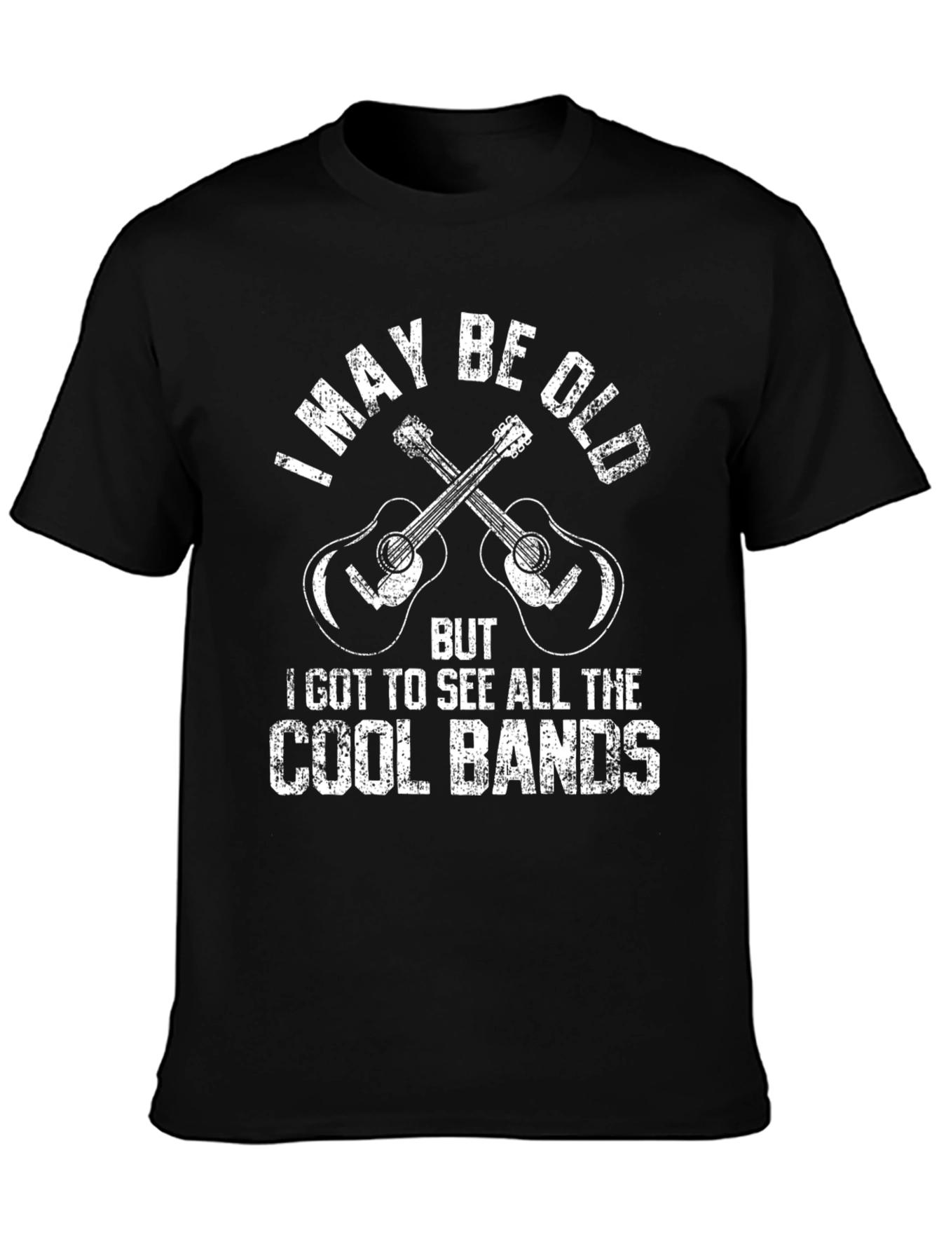 I May Be Old Cool Bands T-Shirt
