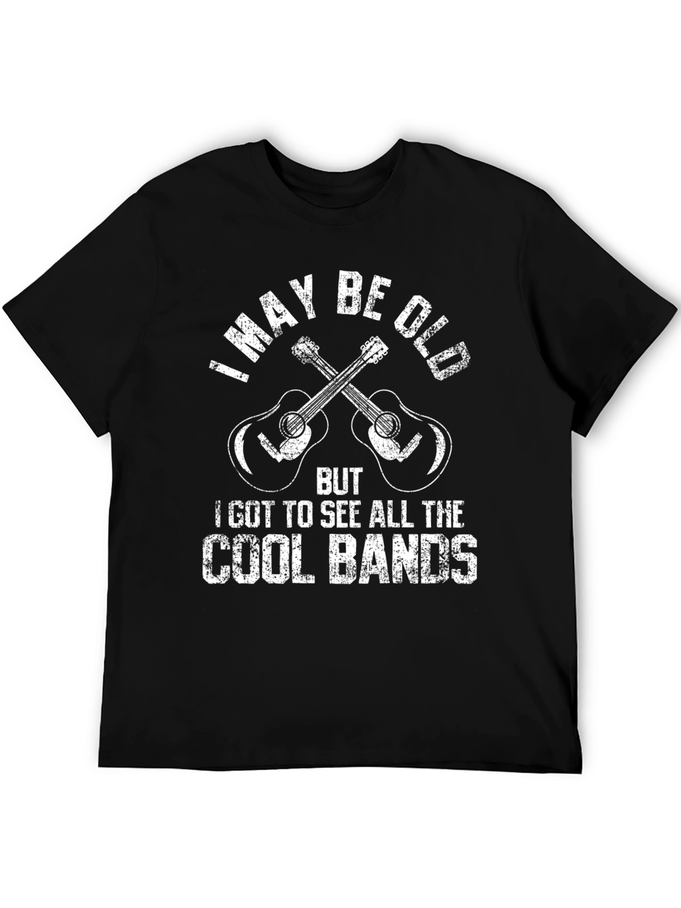 I May Be Old Cool Bands T-Shirt