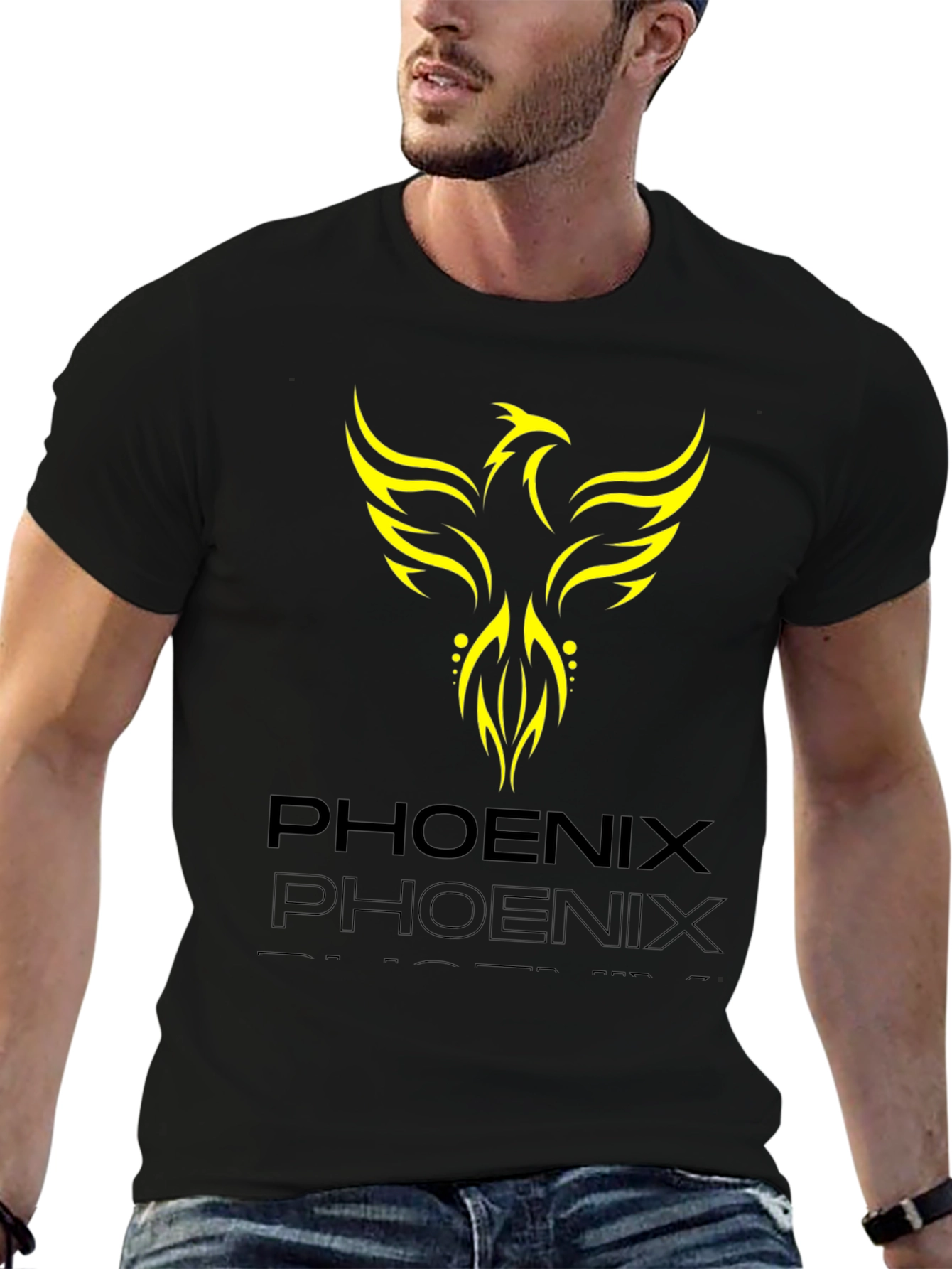 Phoenix Graphic T-Shirt - Bold Statement Tee
