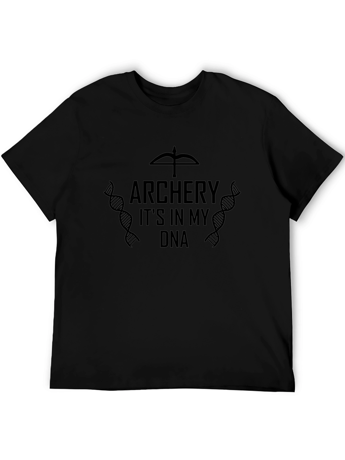 Archery DNA T-Shirt - Bow and Arrow Design