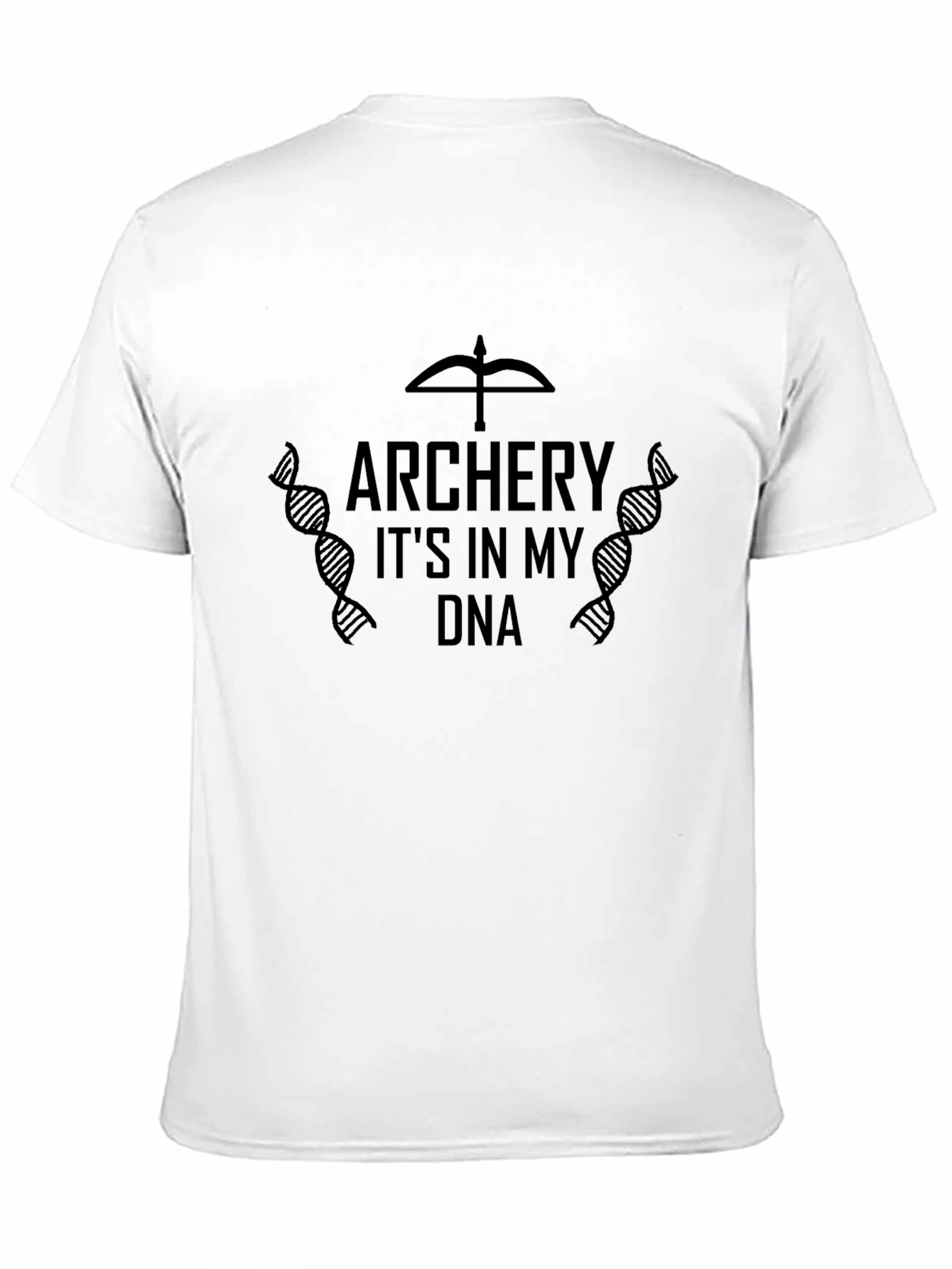 Archery DNA T-Shirt - Bow and Arrow Design