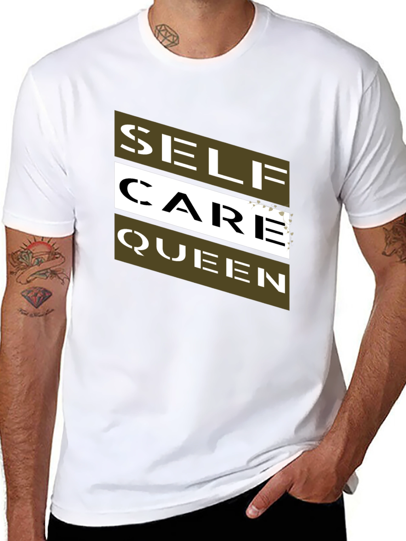 Self Care Queen Black T-Shirt
