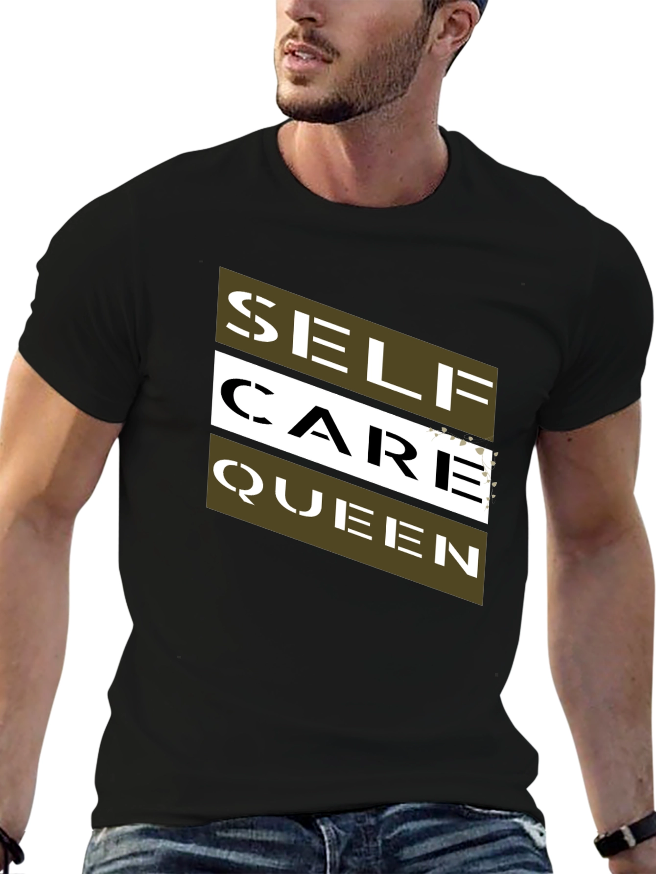 Self Care Queen Black T-Shirt