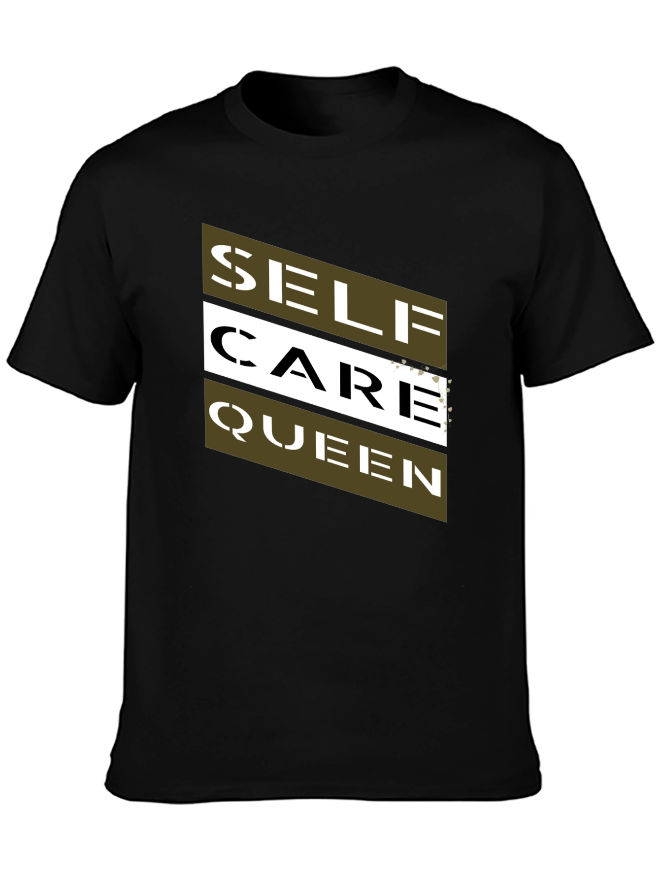 Self Care Queen Black T-Shirt